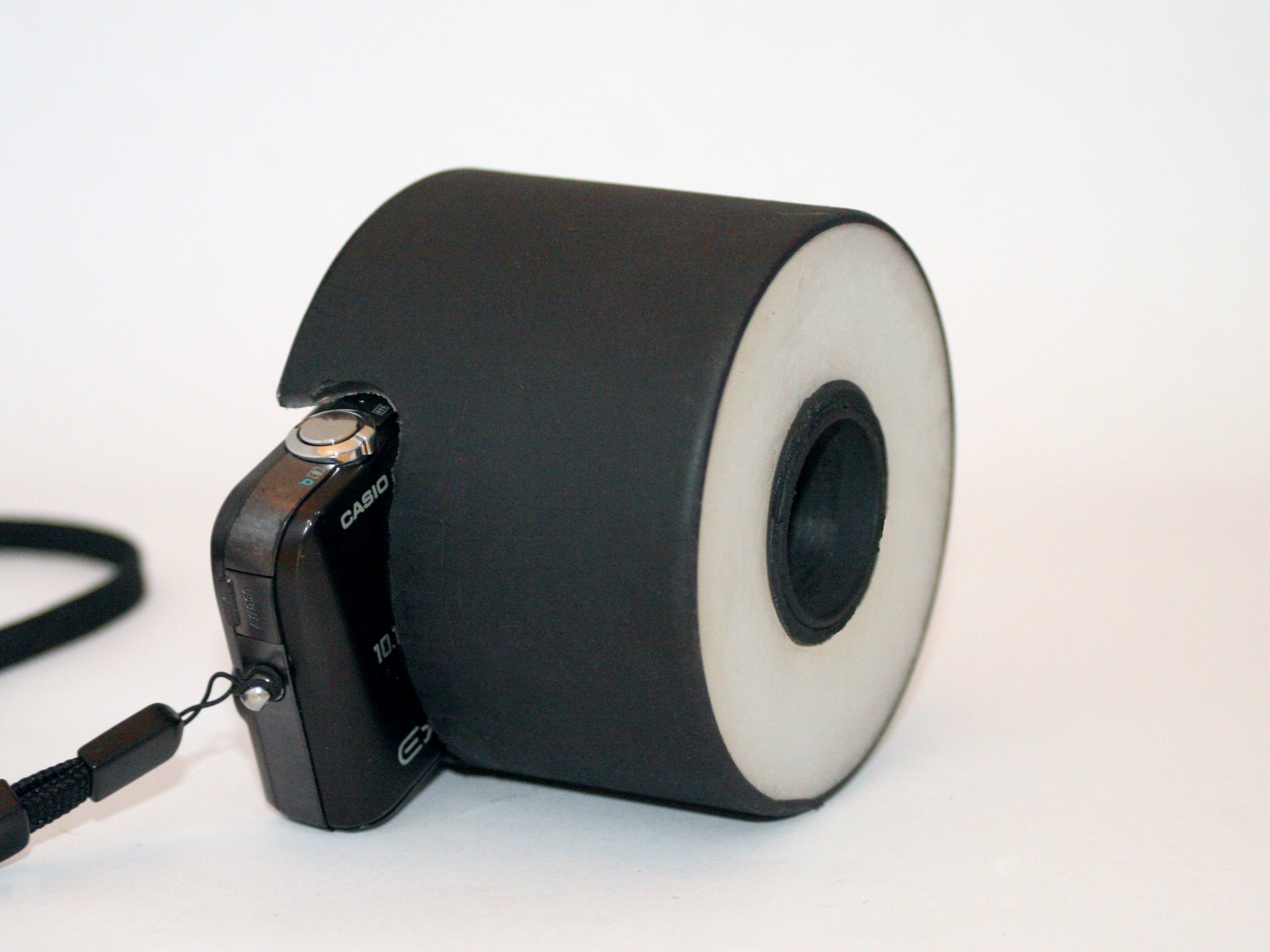 PointandShoot Ring Flash Diffuser 6 Steps (with Pictures