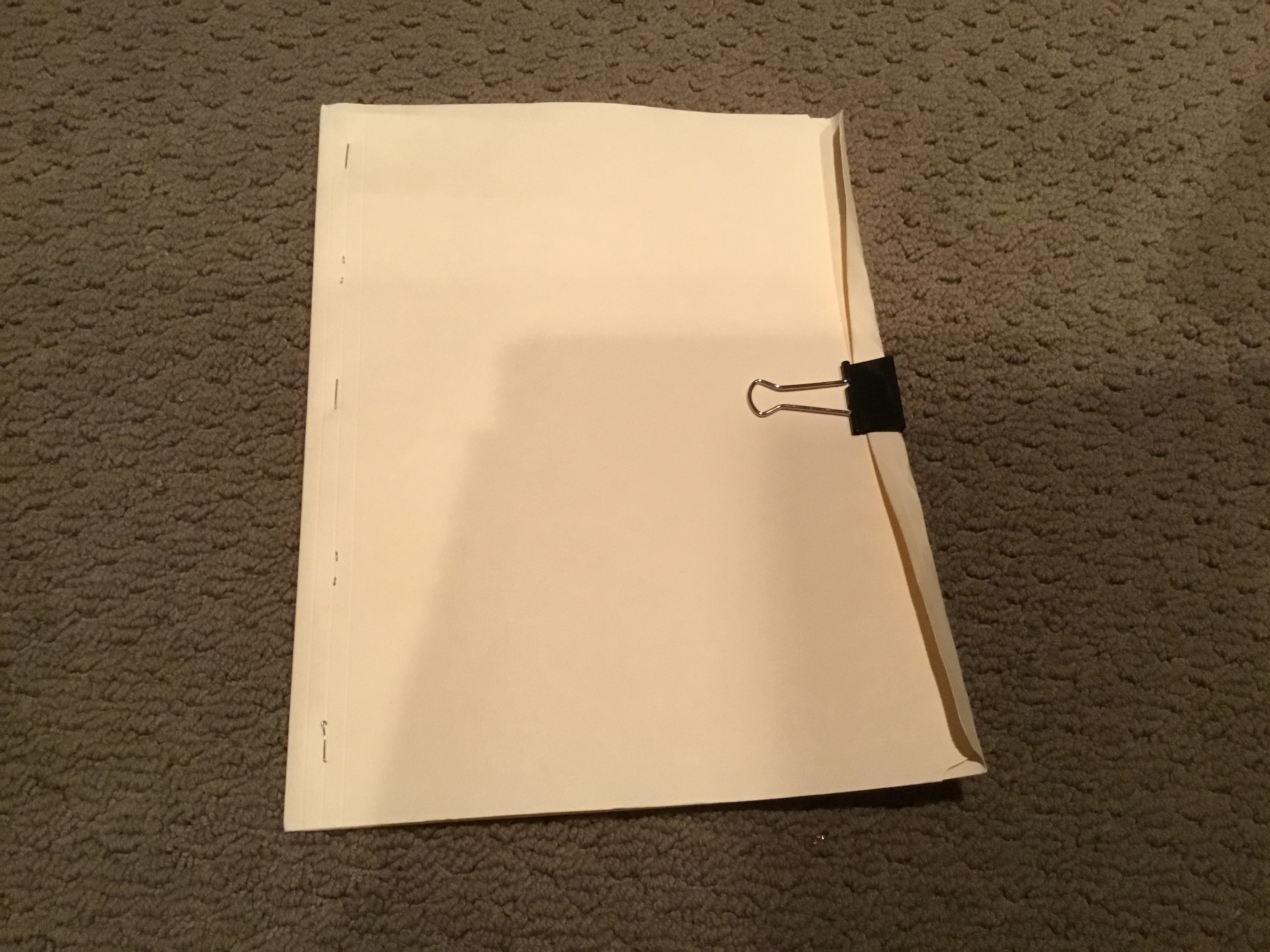 Cheapest, Easiest Way to Book Bind/keep Files Organized 5 Steps