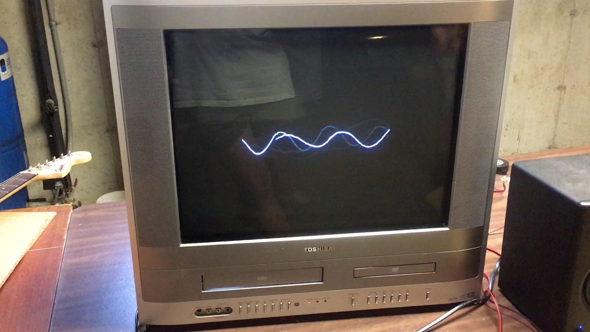 DIY Analog Oscilloscope From Old TV 5 Steps Instructables