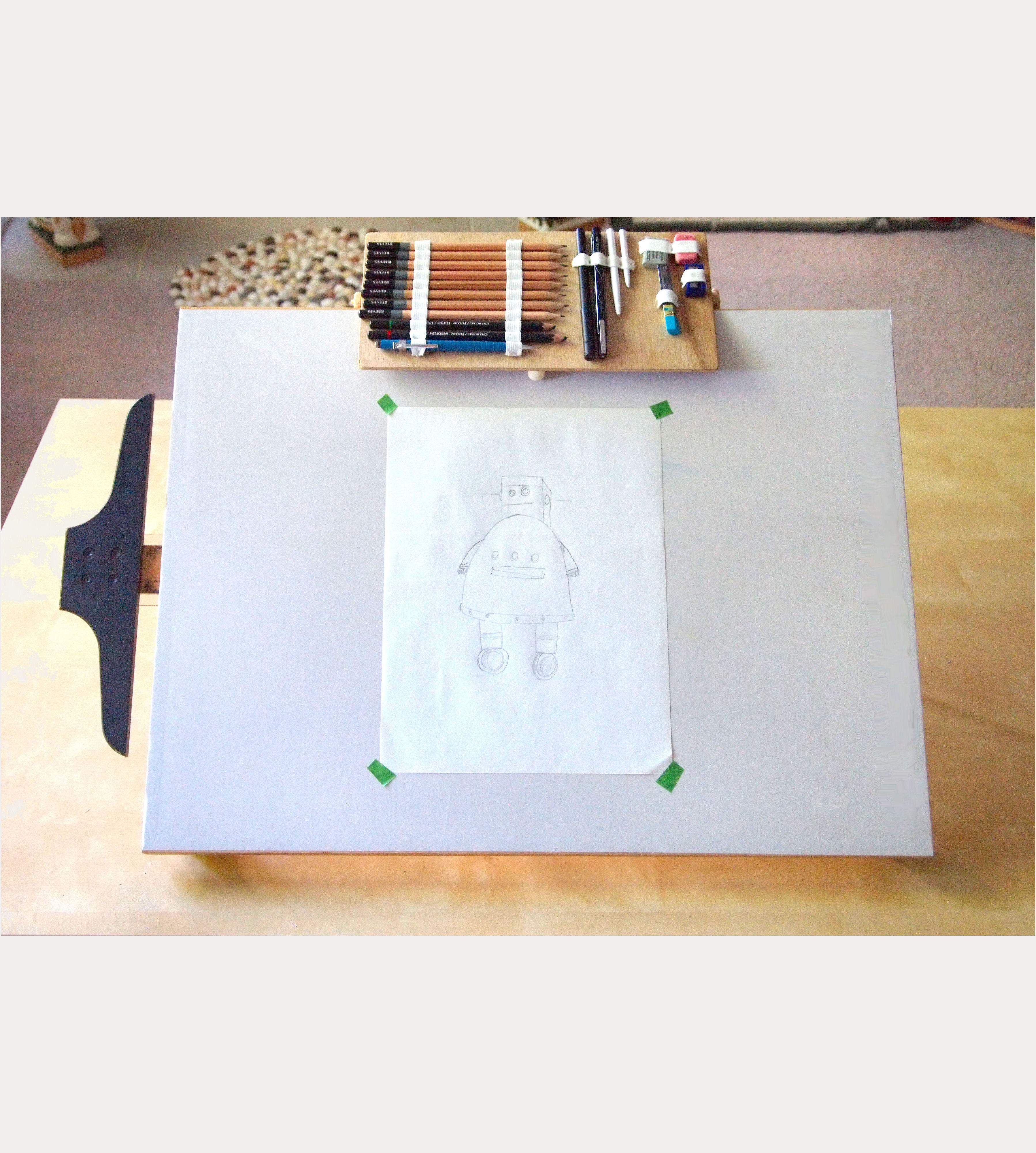 Update an Old Drawing Board 11 Steps Instructables