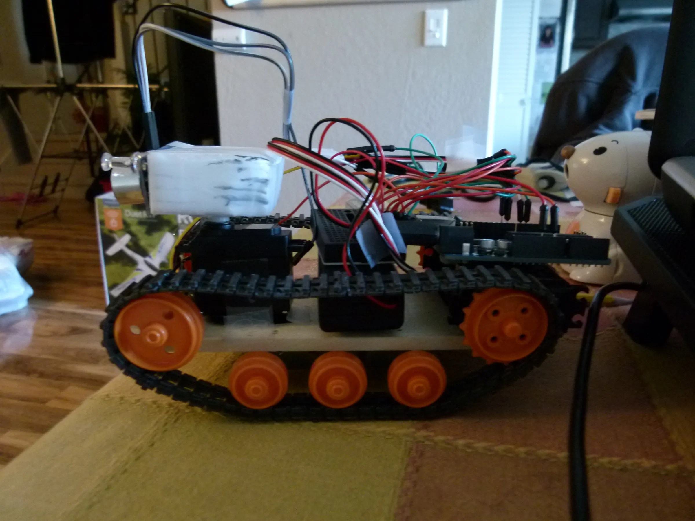 Arduino Obstacle Avoidance Robot (NEW SCHEMATIC) : 5 Steps - Instructables