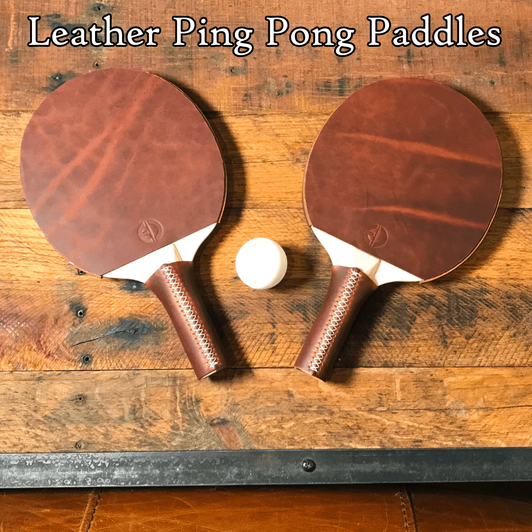 How to Make Leather Ping Pong Paddles 8 Steps (with Pictures