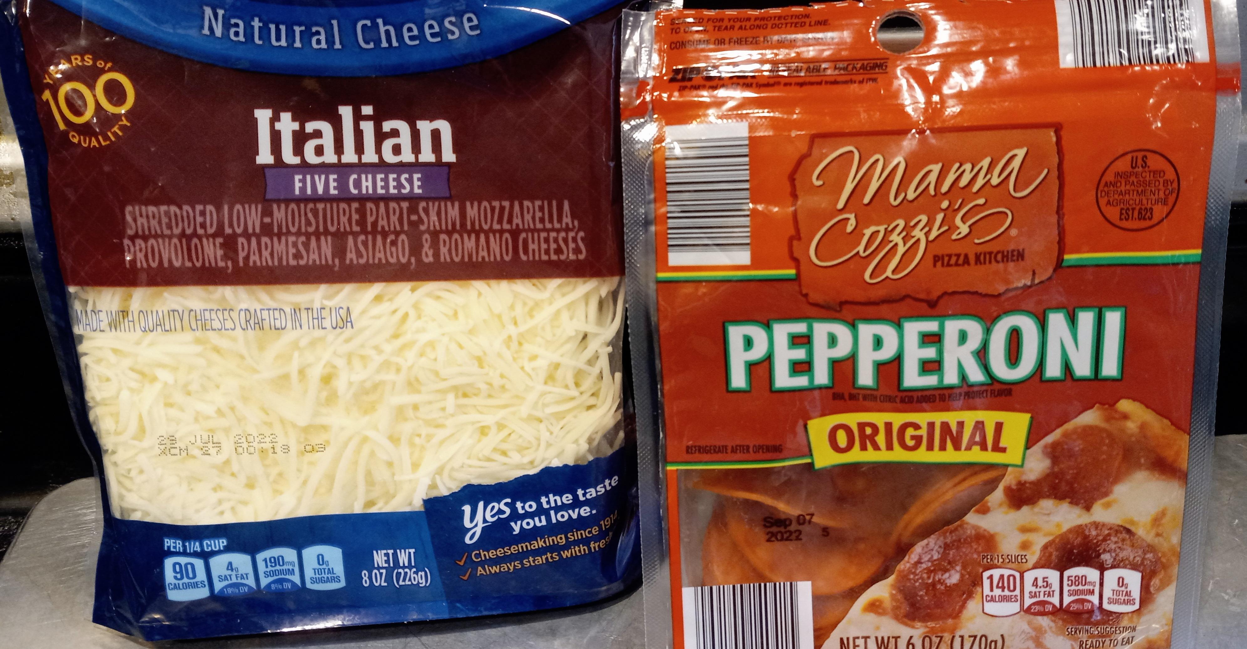 Shredded Cheese For Pizza