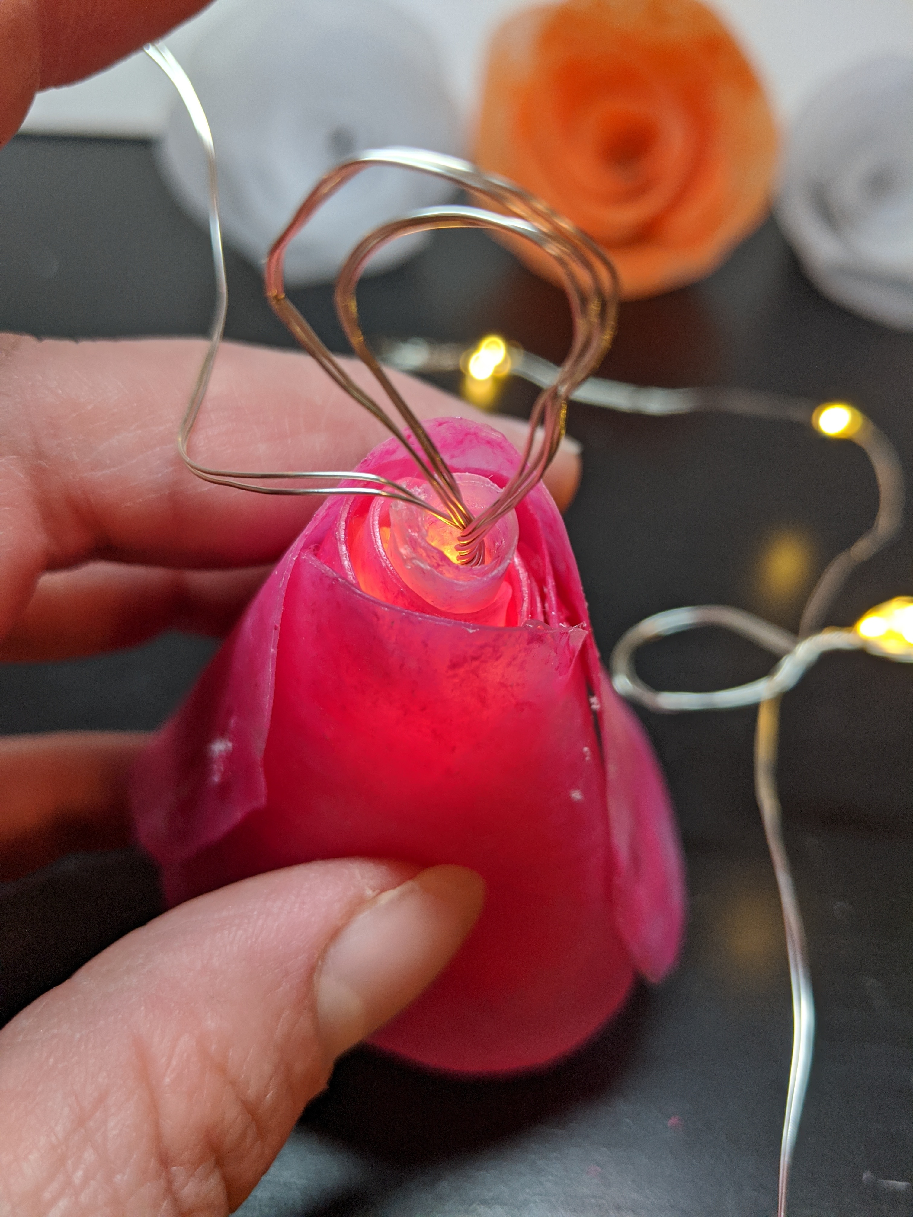 Hot Glue Flower Lights 10 Steps (with Pictures) Instructables