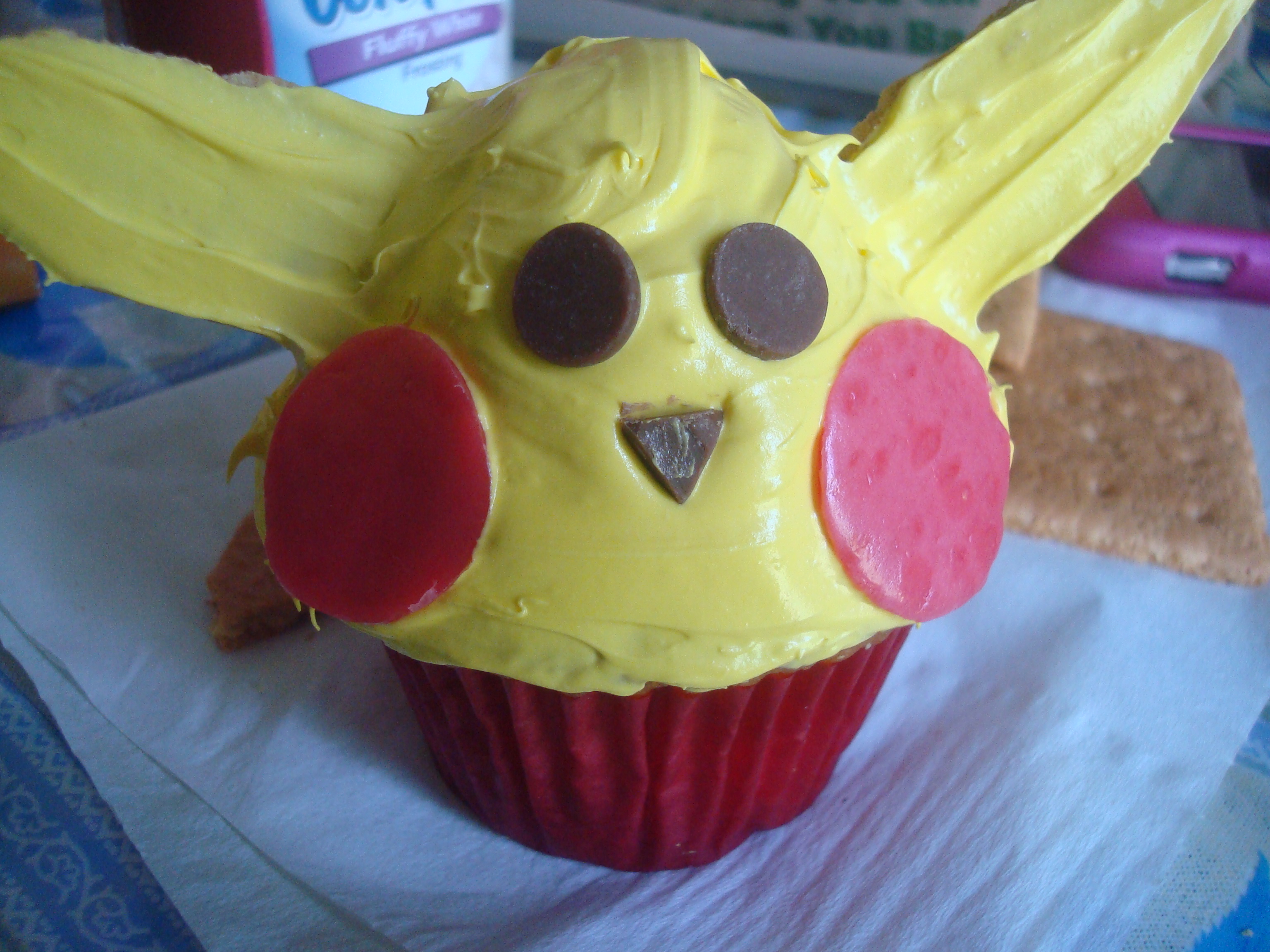 PIKACHU CUPCAKE 6 Steps (with Pictures) Instructables