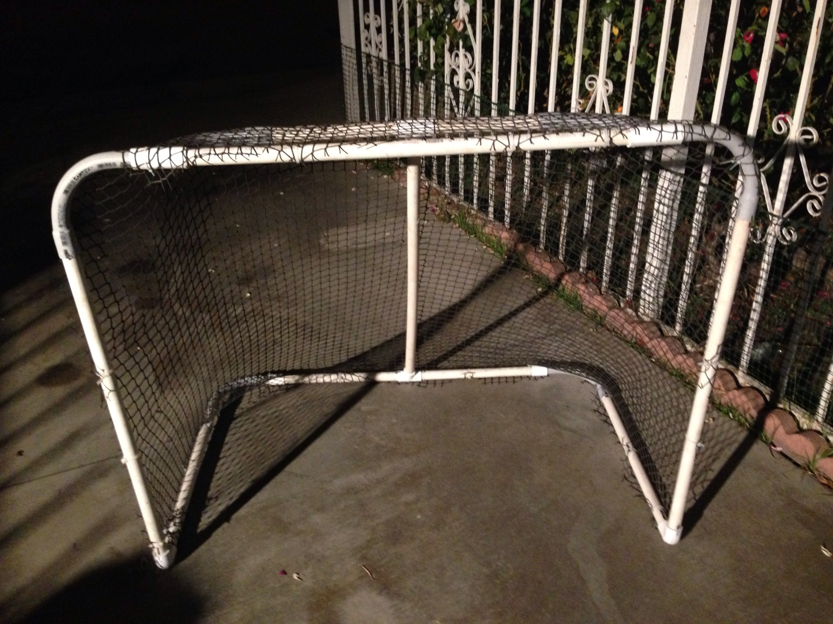 Street Hockey Goal 6 Steps Instructables