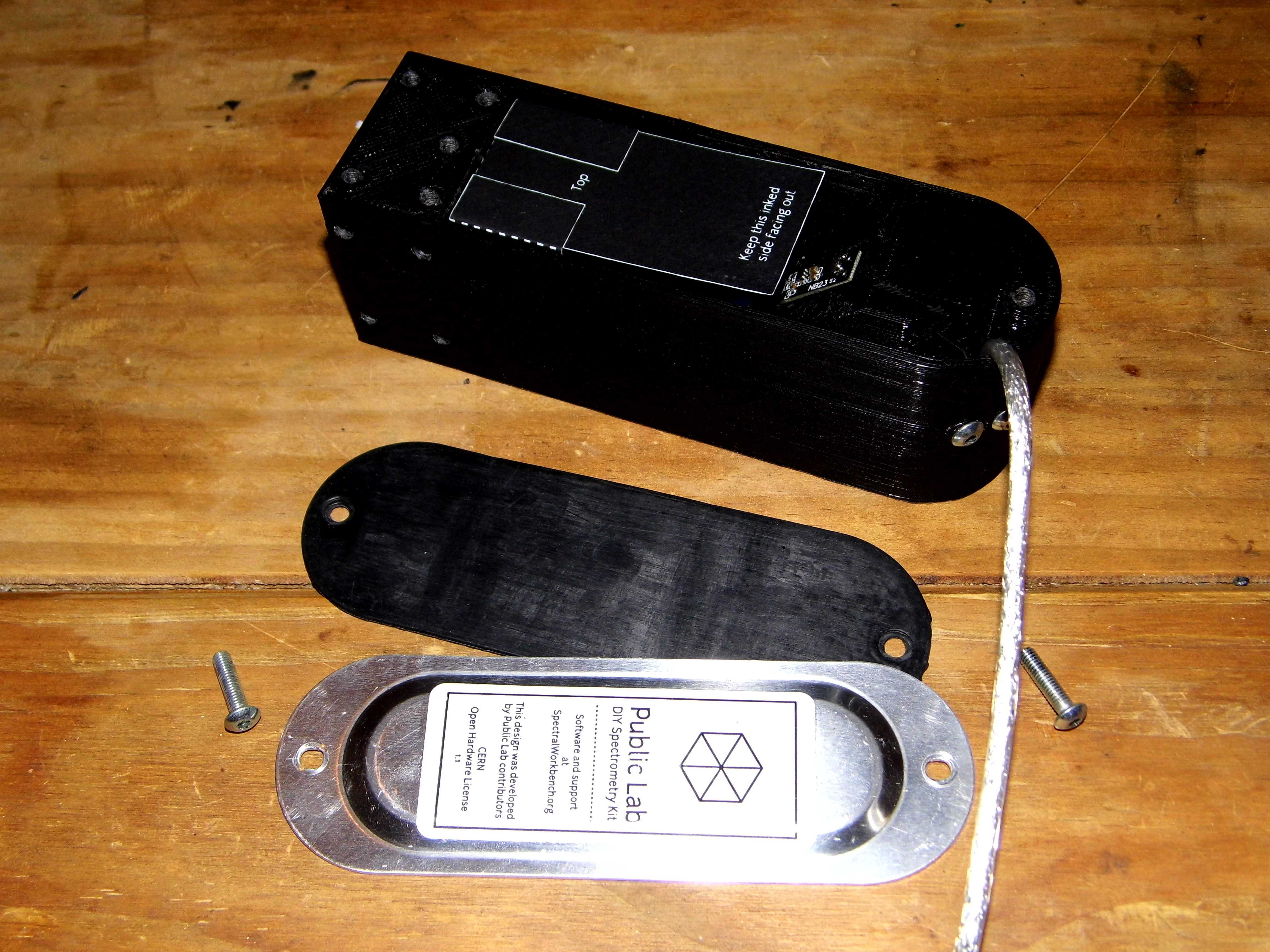 3D Printed Spectrometer, Using Public Lab DIY Kit. 5 Steps (with