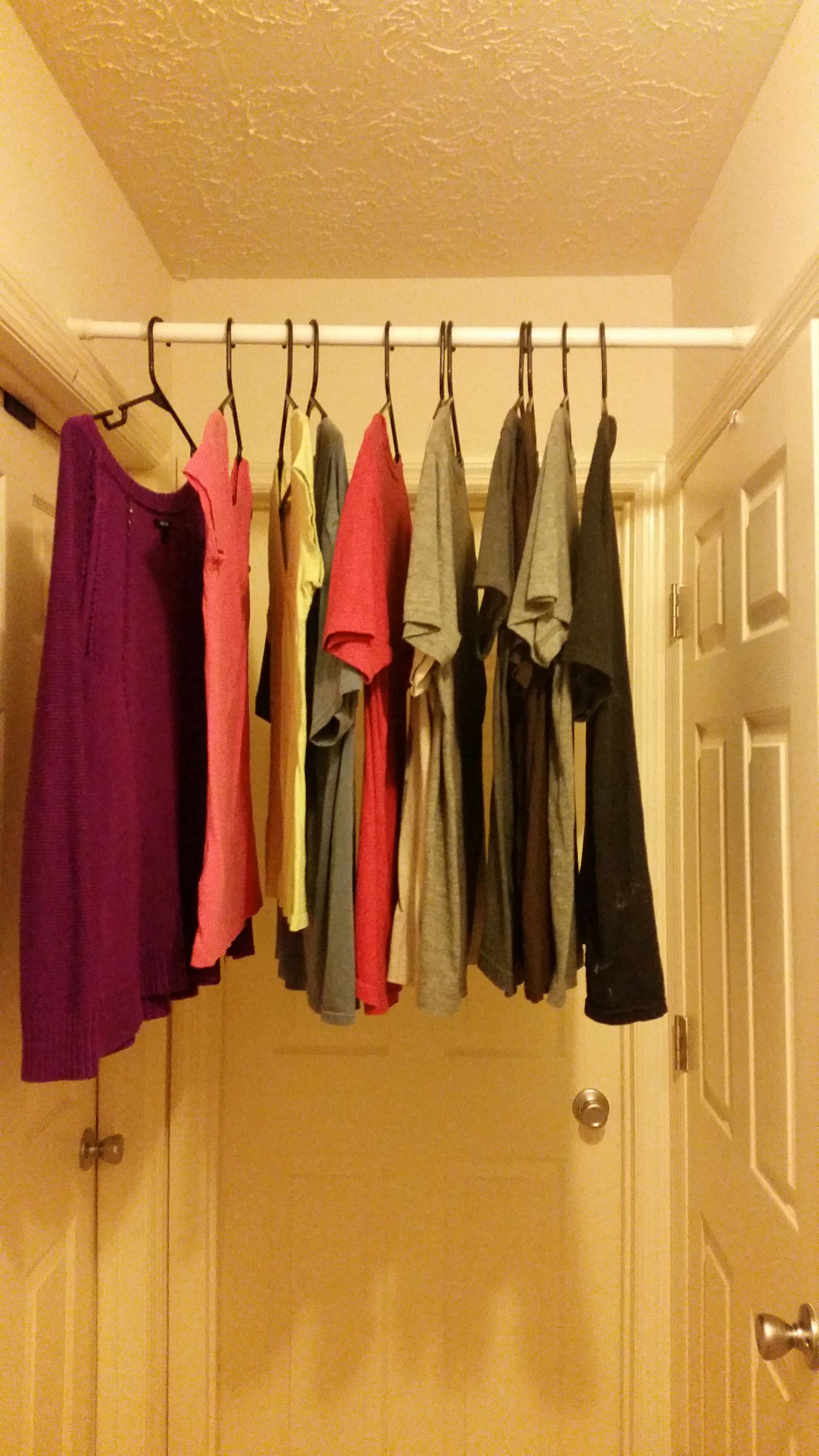 Air Dry Clothes When You Have Limited Space 3 Steps Instructables