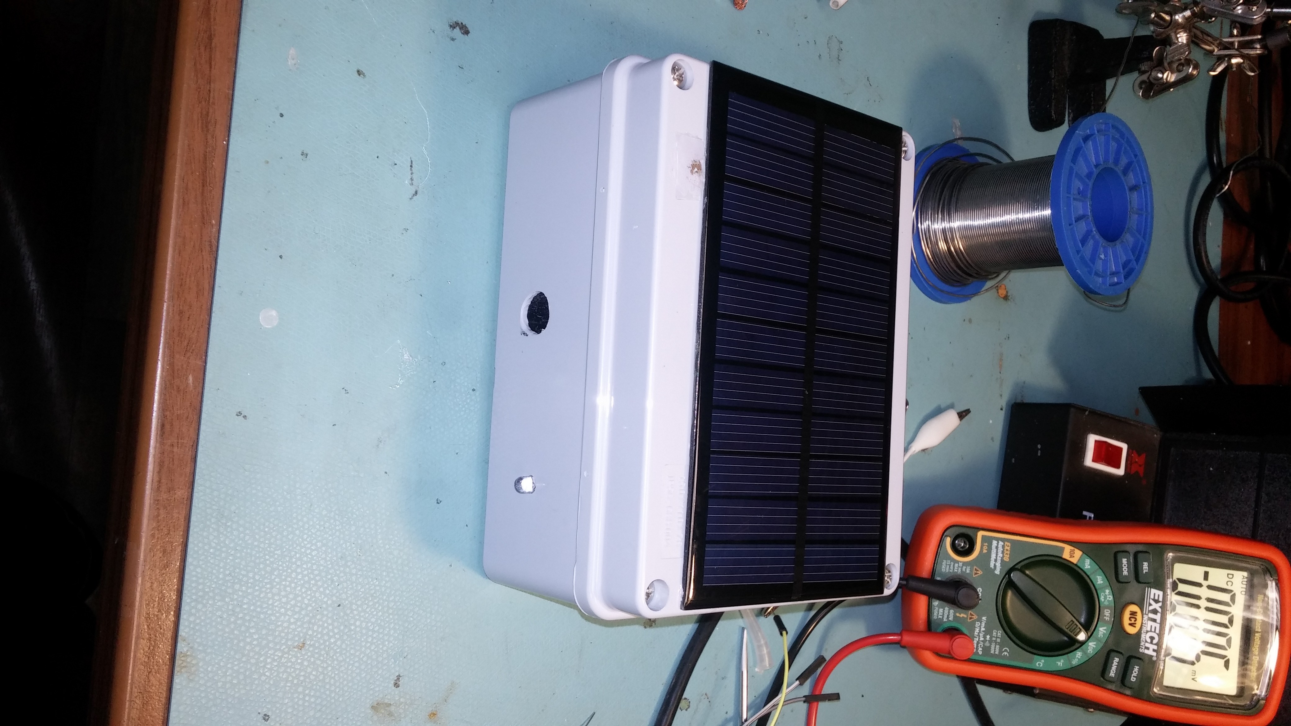 NaTaLia Weather Station Arduino Solar Powered Weather Station Done the
