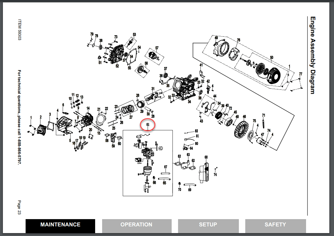 How to Order Replacement Parts From Harbor Freight : 3 Steps