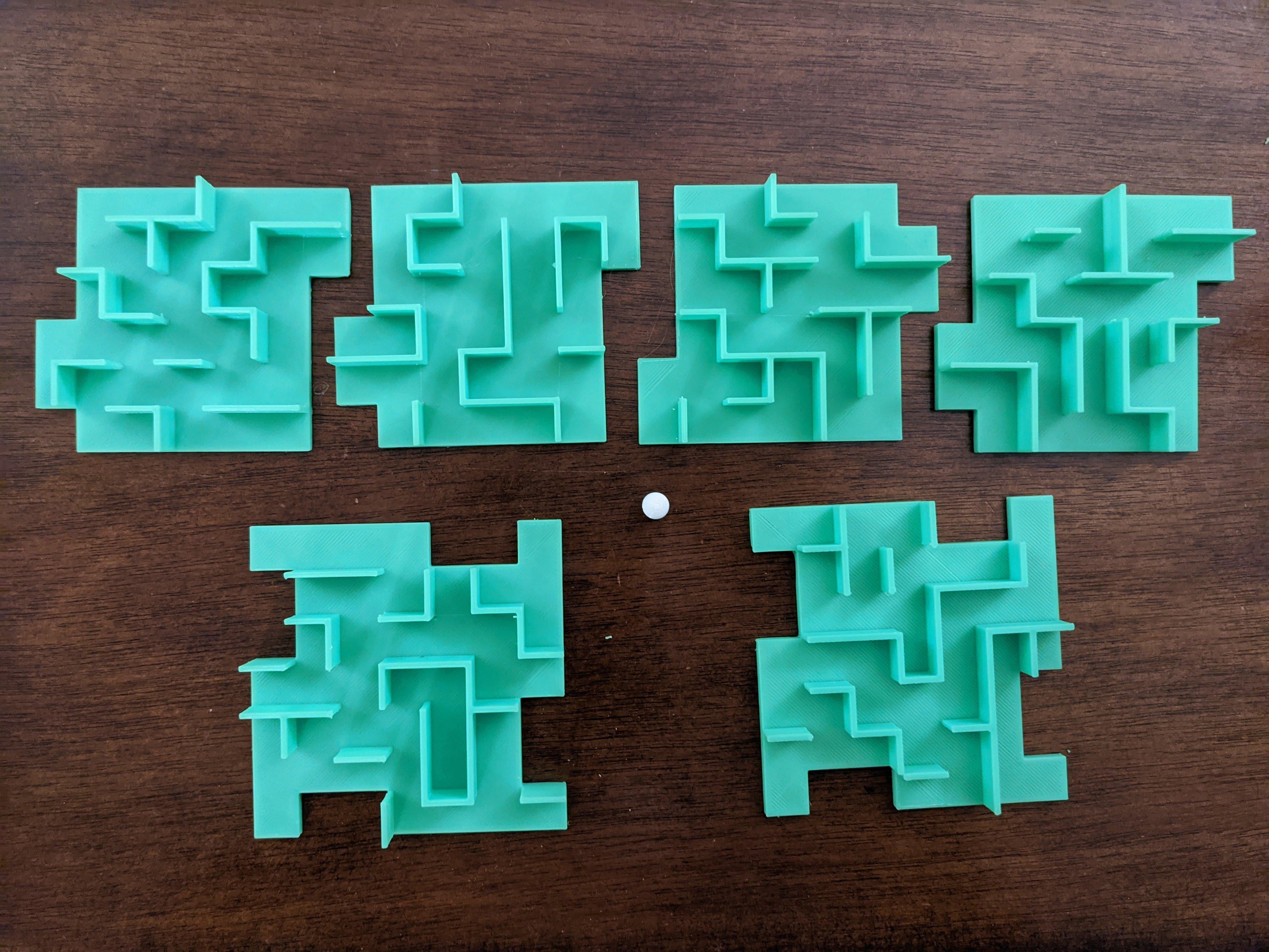3D Printed Maze Cube 6 Steps (with Pictures) Instructables