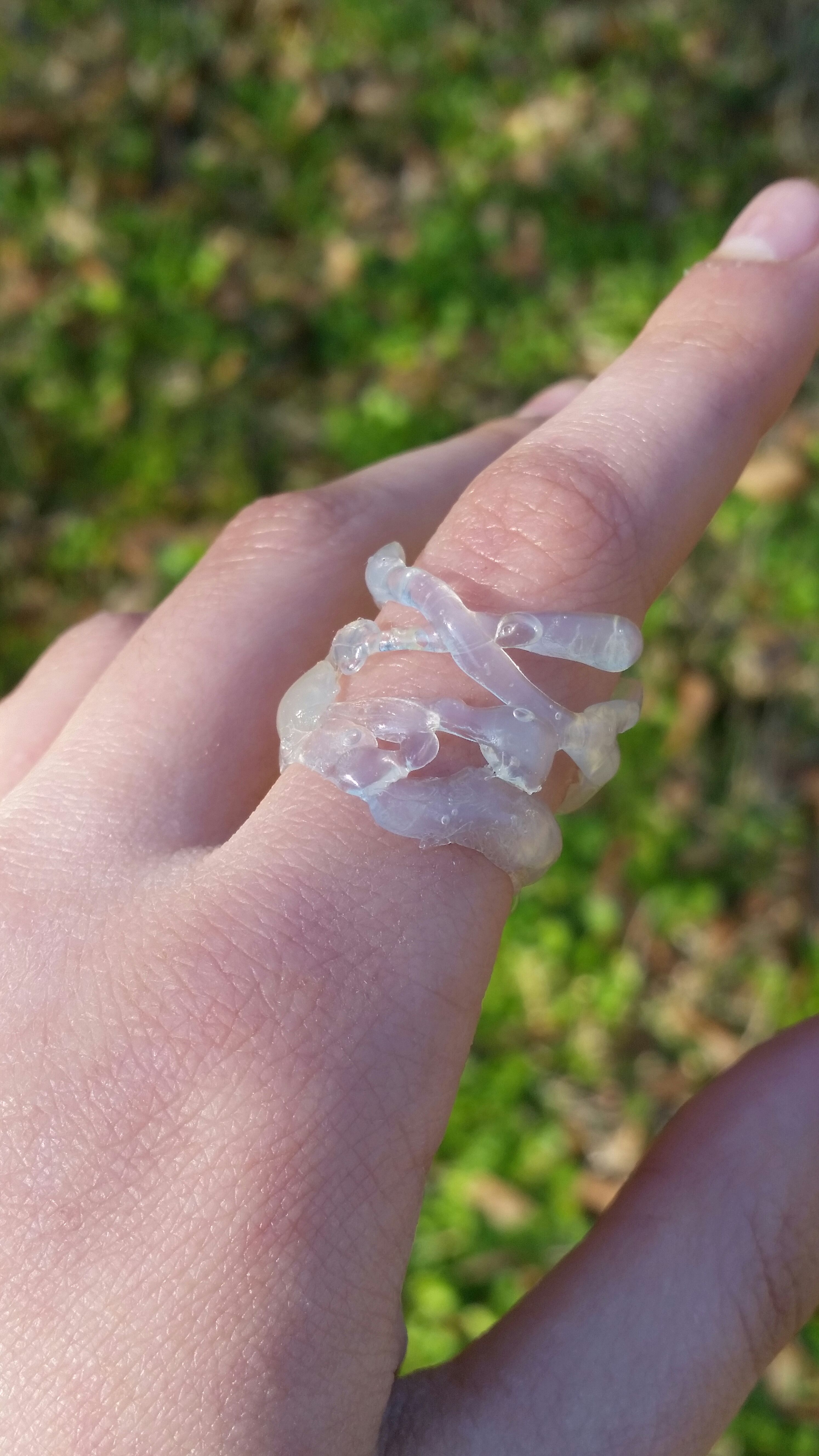 Hot Glue Ring 6 Steps Instructables