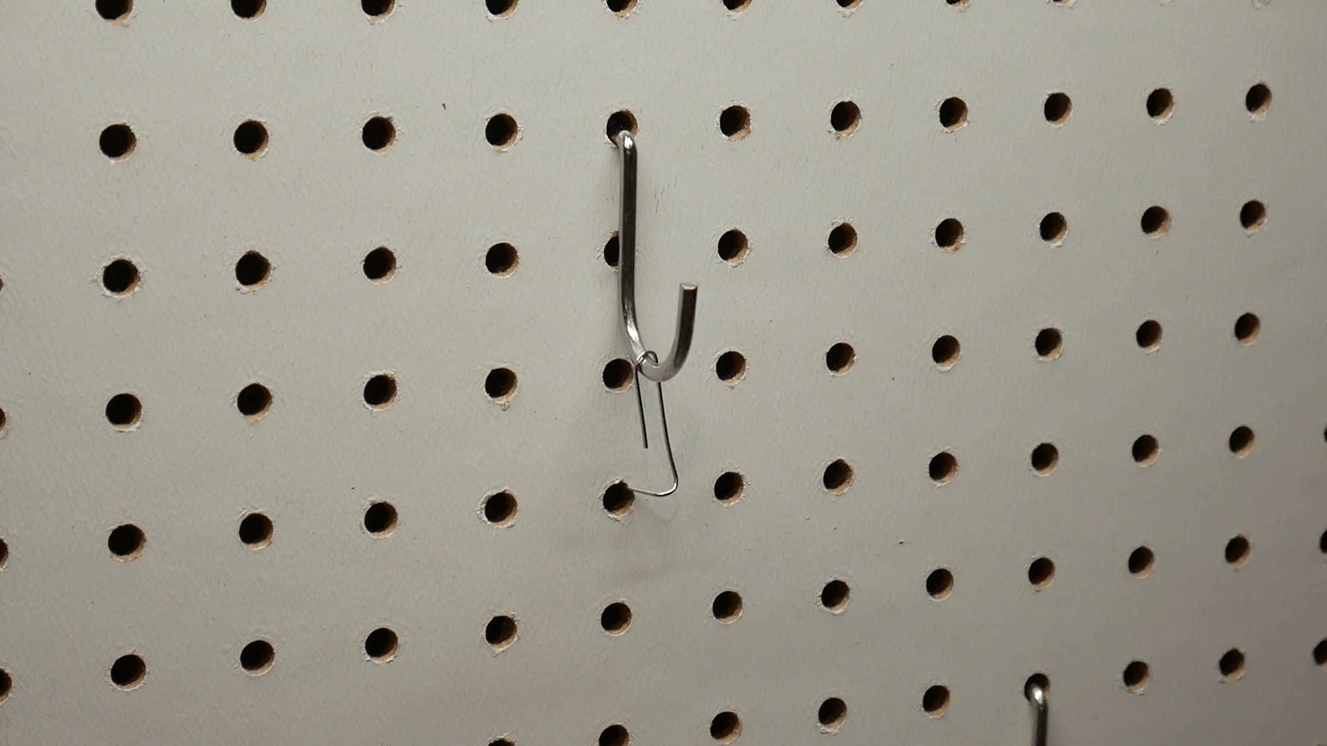 Keep Pegboard Hooks From Falling Out, How to Quickly Secure Any