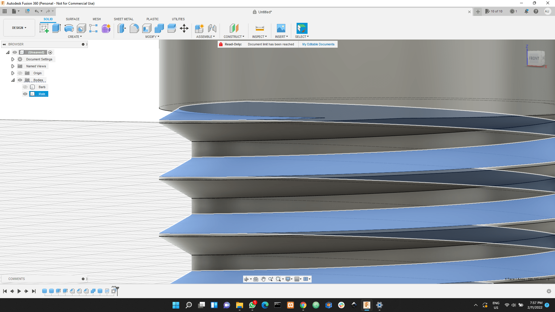 3D Printed Fittings for Silicone Tubing (Fusion 360) 8 Steps (with