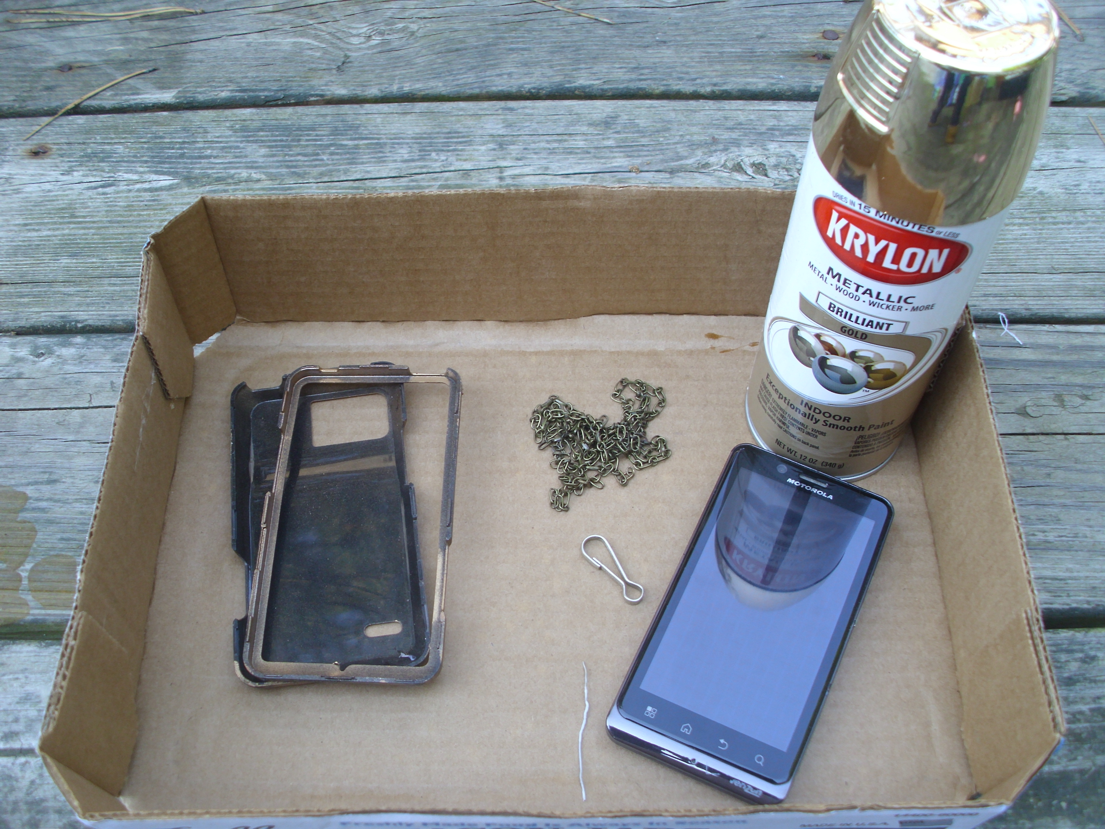 Pocket Watch Costume for a Droid Bionic Phone 7 Steps Instructables