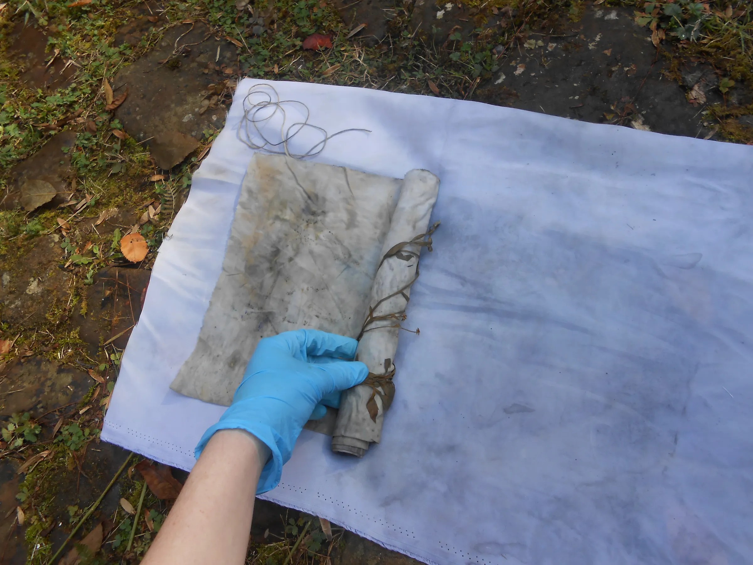 EcoPrinting With Rust & Vinegar 6 Steps (with Pictures) Instructables