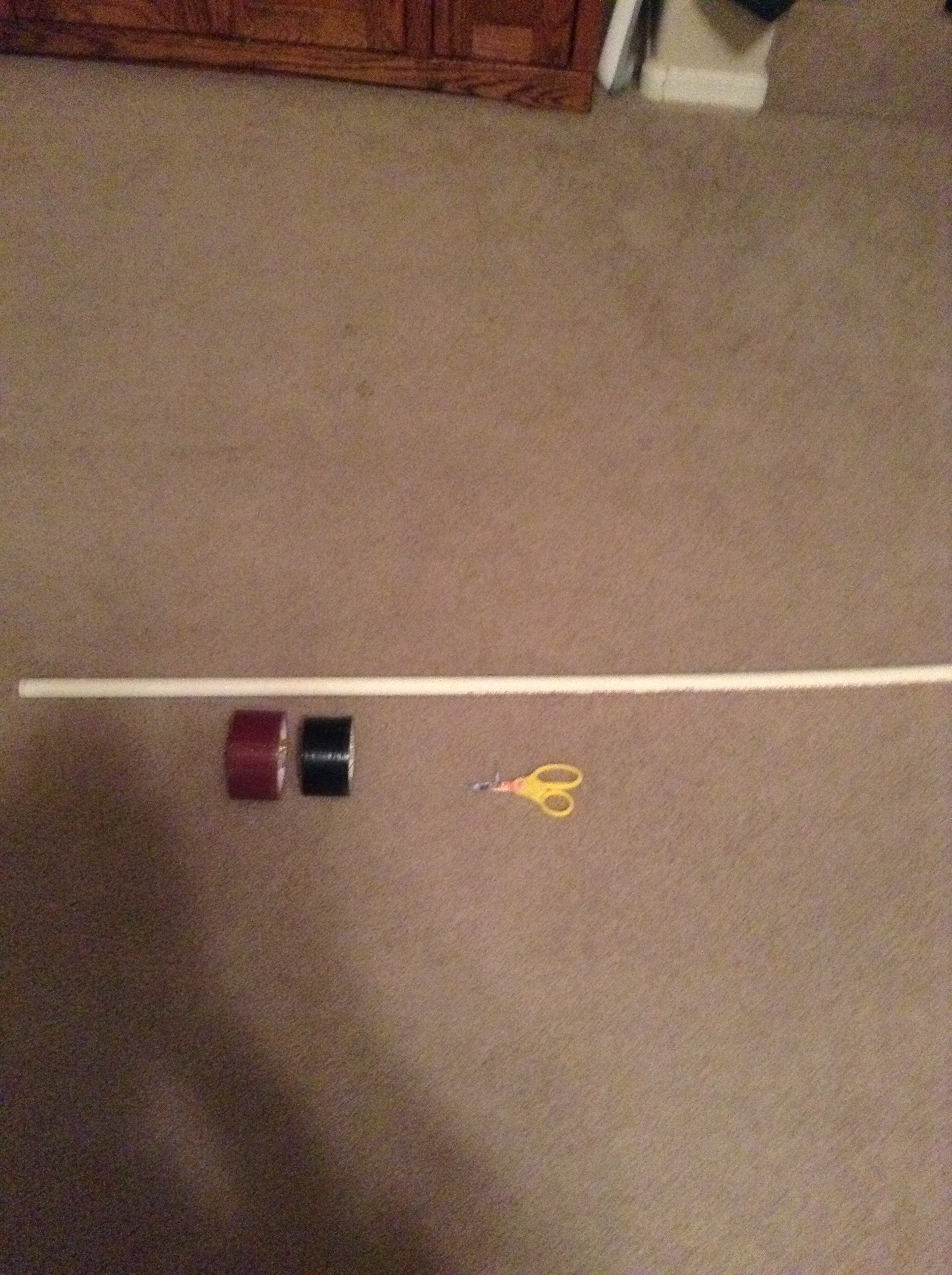 Duct Tape Light Saber 4 Steps Instructables