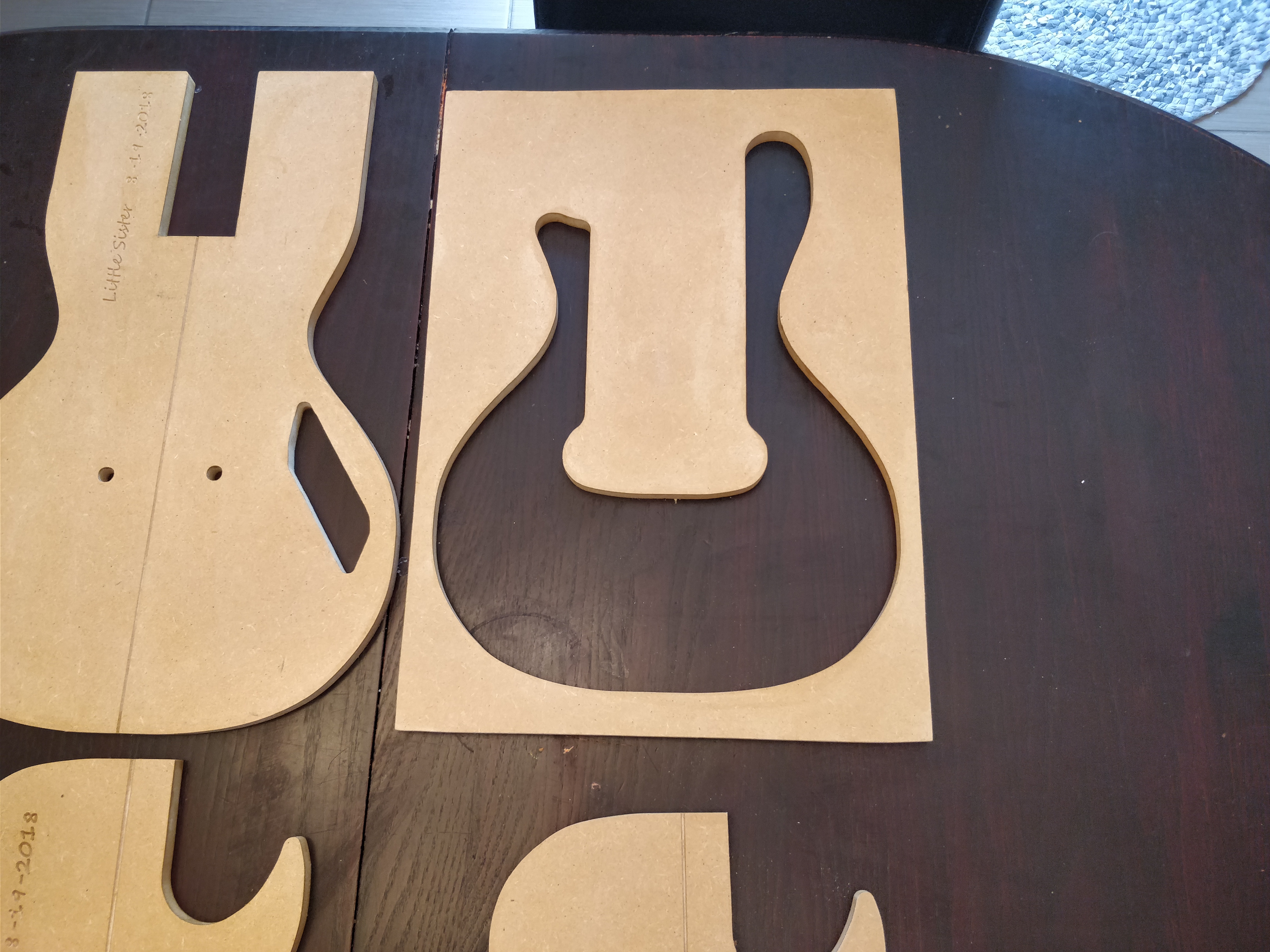 Custom Made Guitar Router Templates Instructables