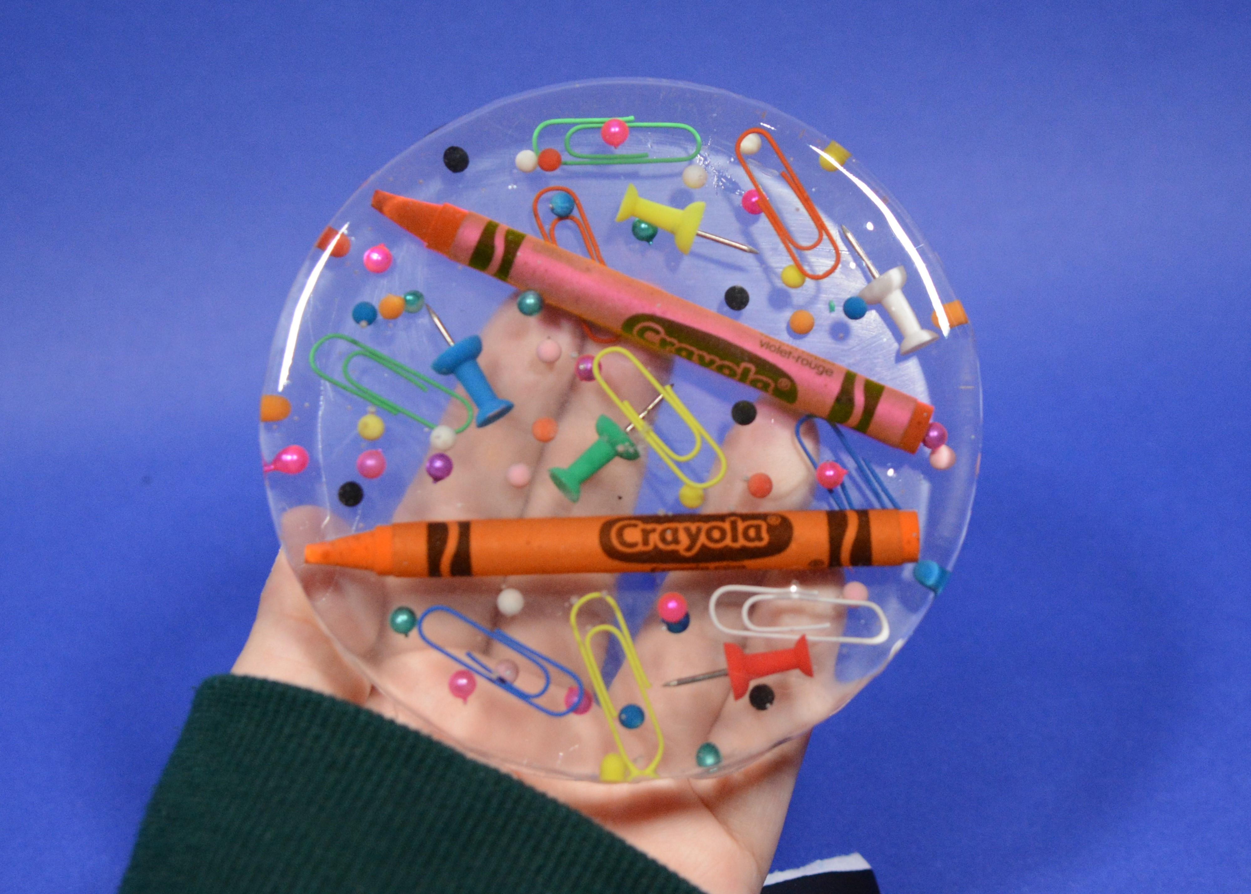 School Themed Epoxy Resin Coasters With Crayons 6 Steps (with