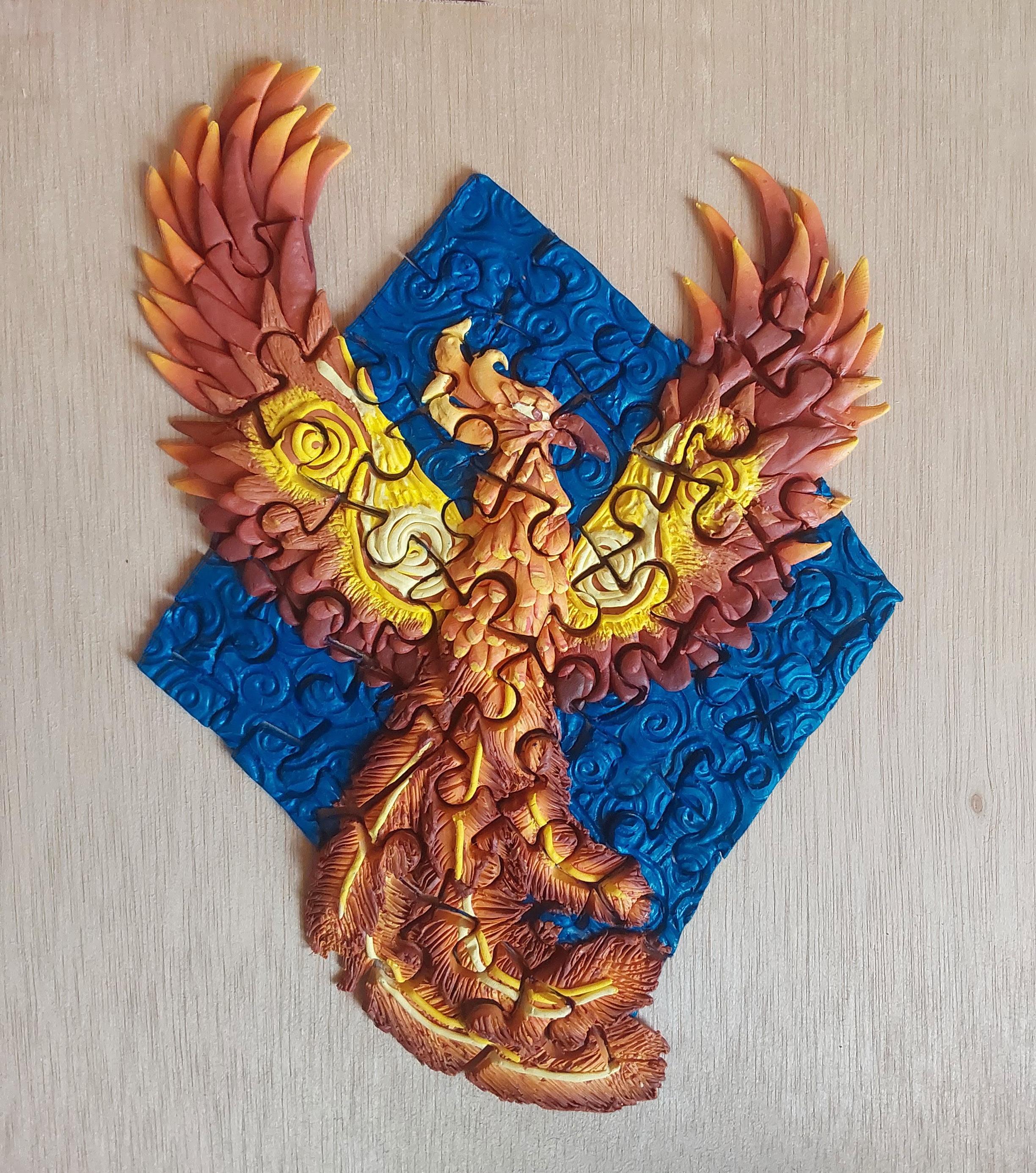 Phoenix Puzzle (Polymer Clay) 25 Steps (with Pictures) Instructables