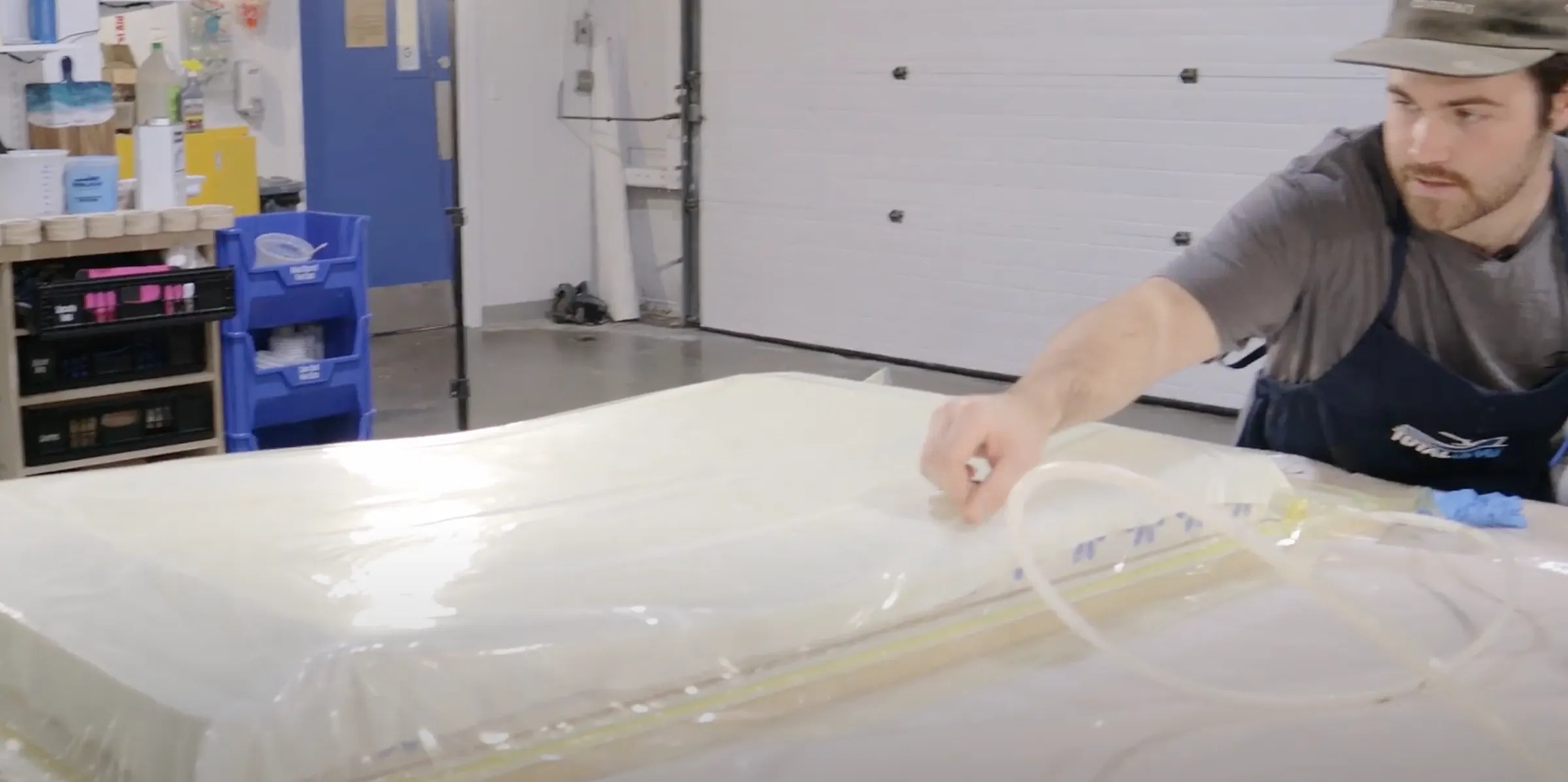 DIY Composite Layup and Vacuum Bagging Making a Carbon Fiber RipSurf