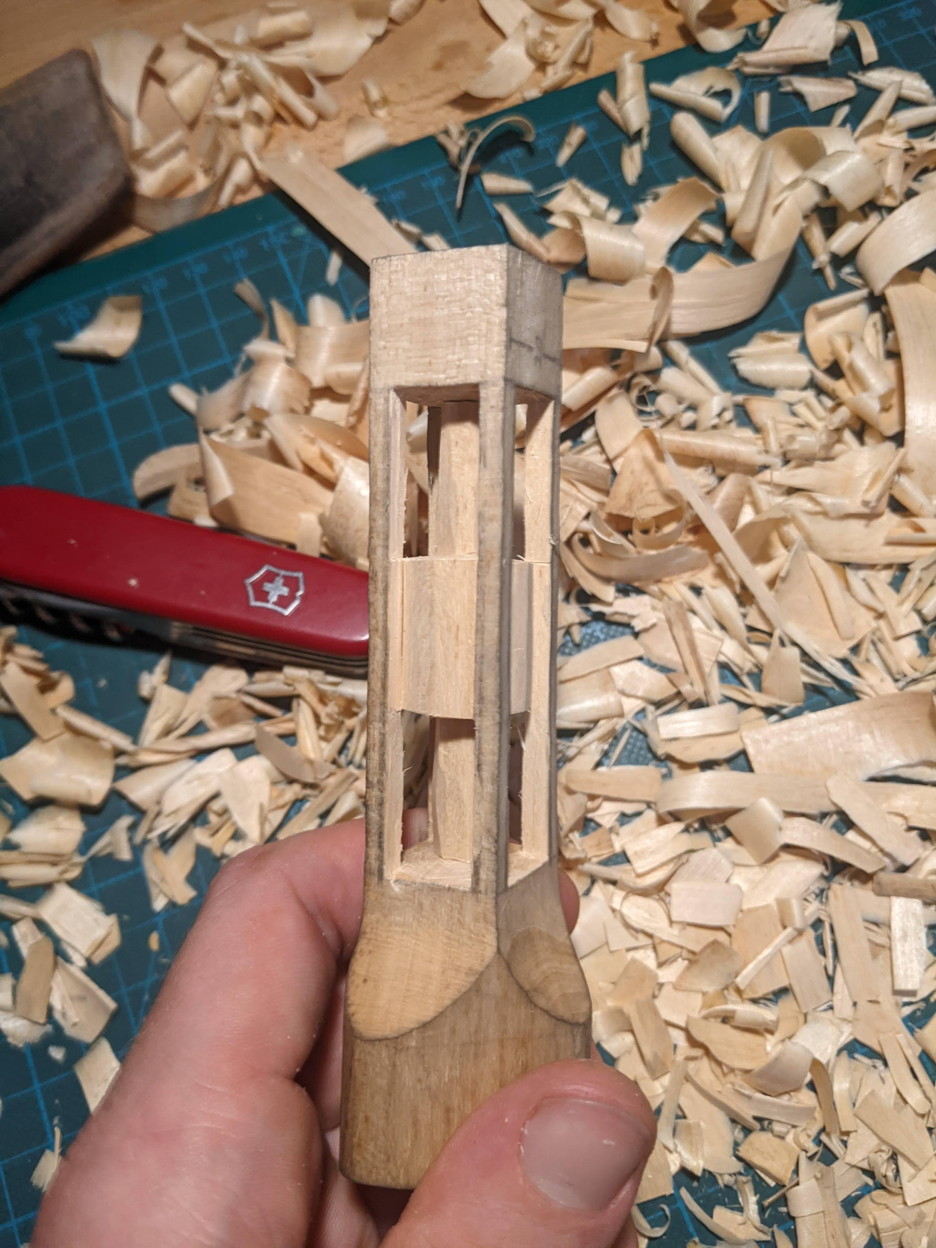 How to Carve a Ball in a Cage Out of Wood 9 Steps (with Pictures