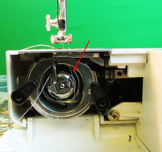 How to Thread Bobbin on Kenmore Sewing Machine Model 12 : 5 Steps