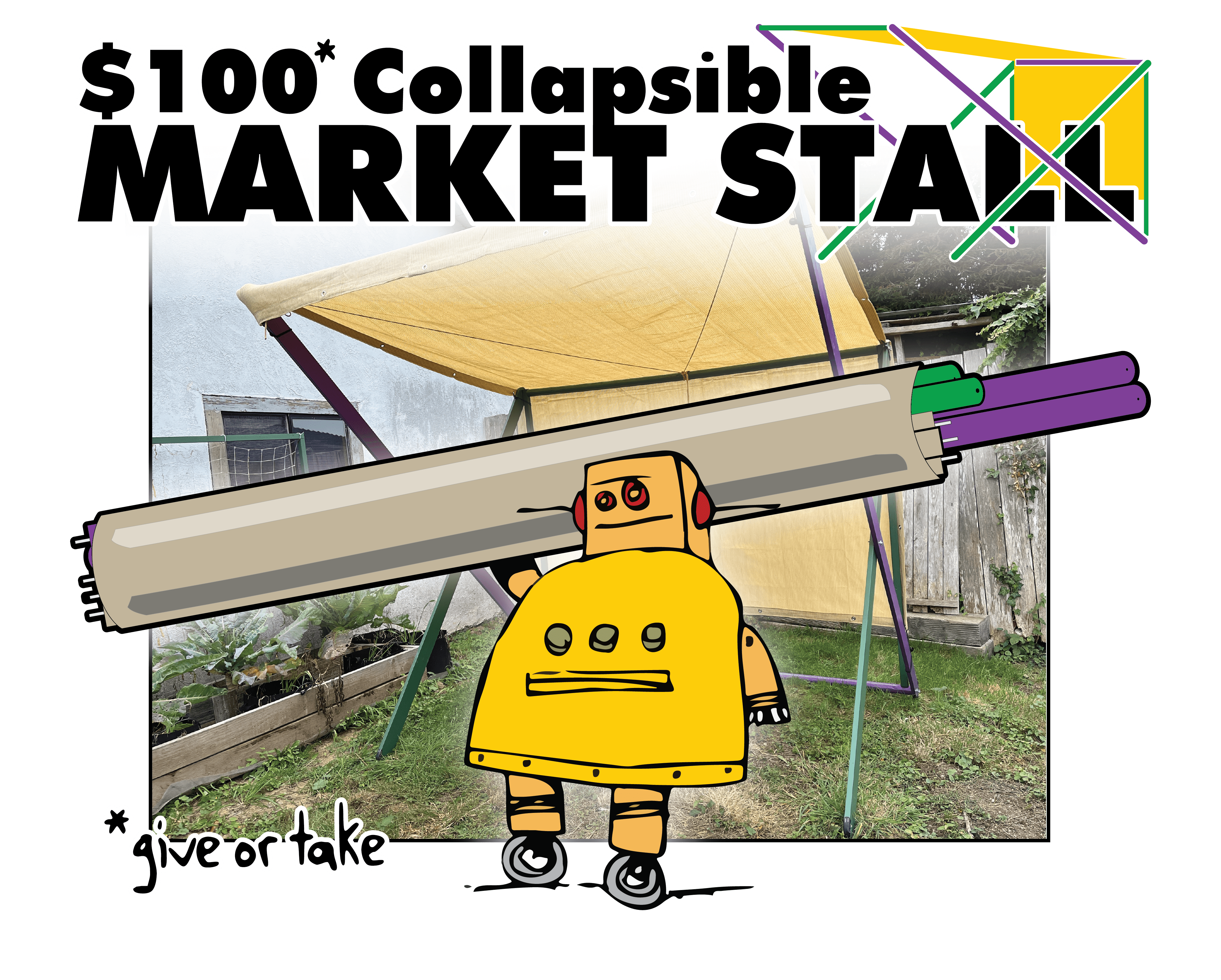 Collapsible Market Stall 7 Steps (with Pictures) Instructables