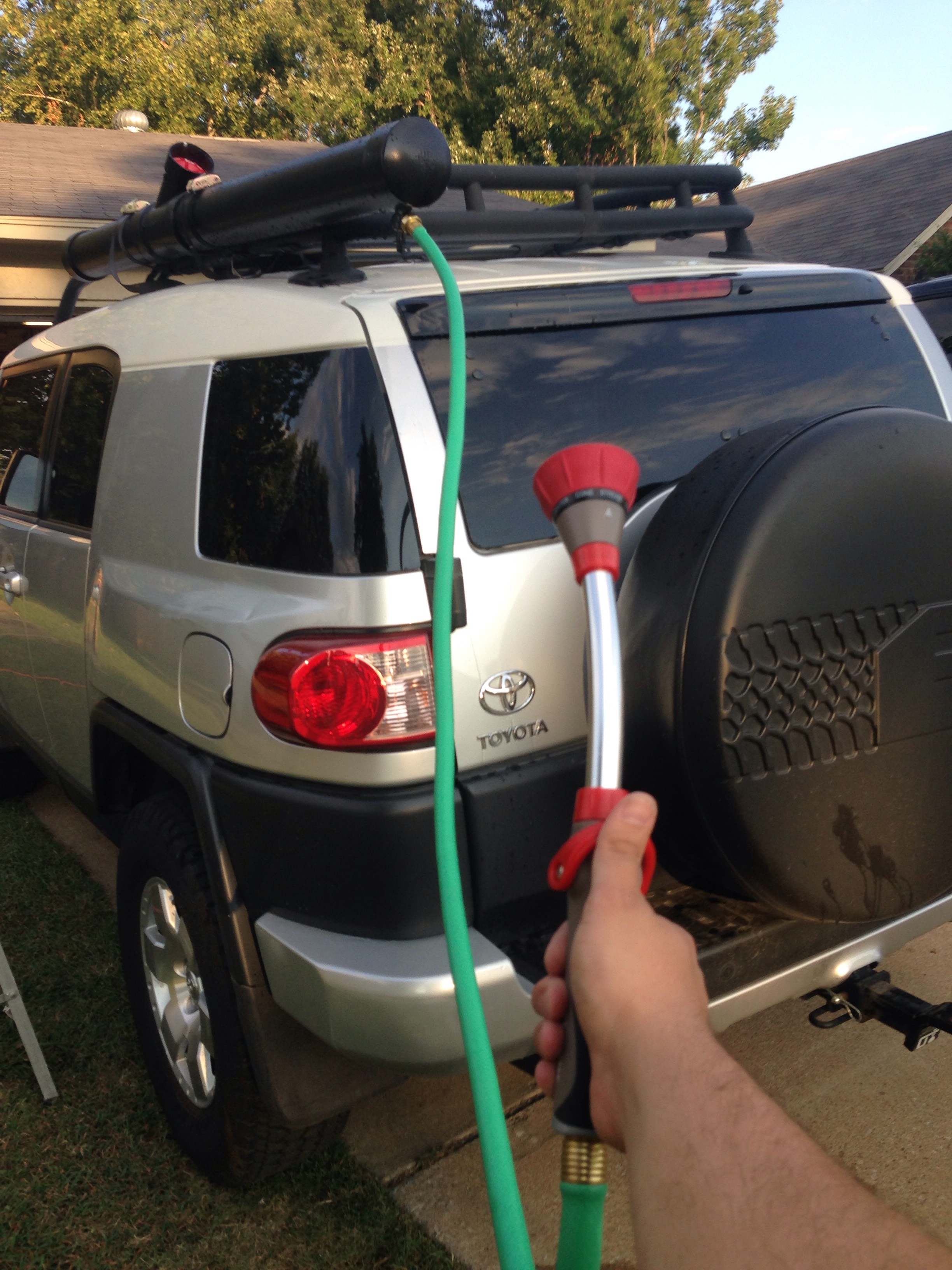 Roof Rack Shower for Outdoor Activities 14 Steps (with Pictures