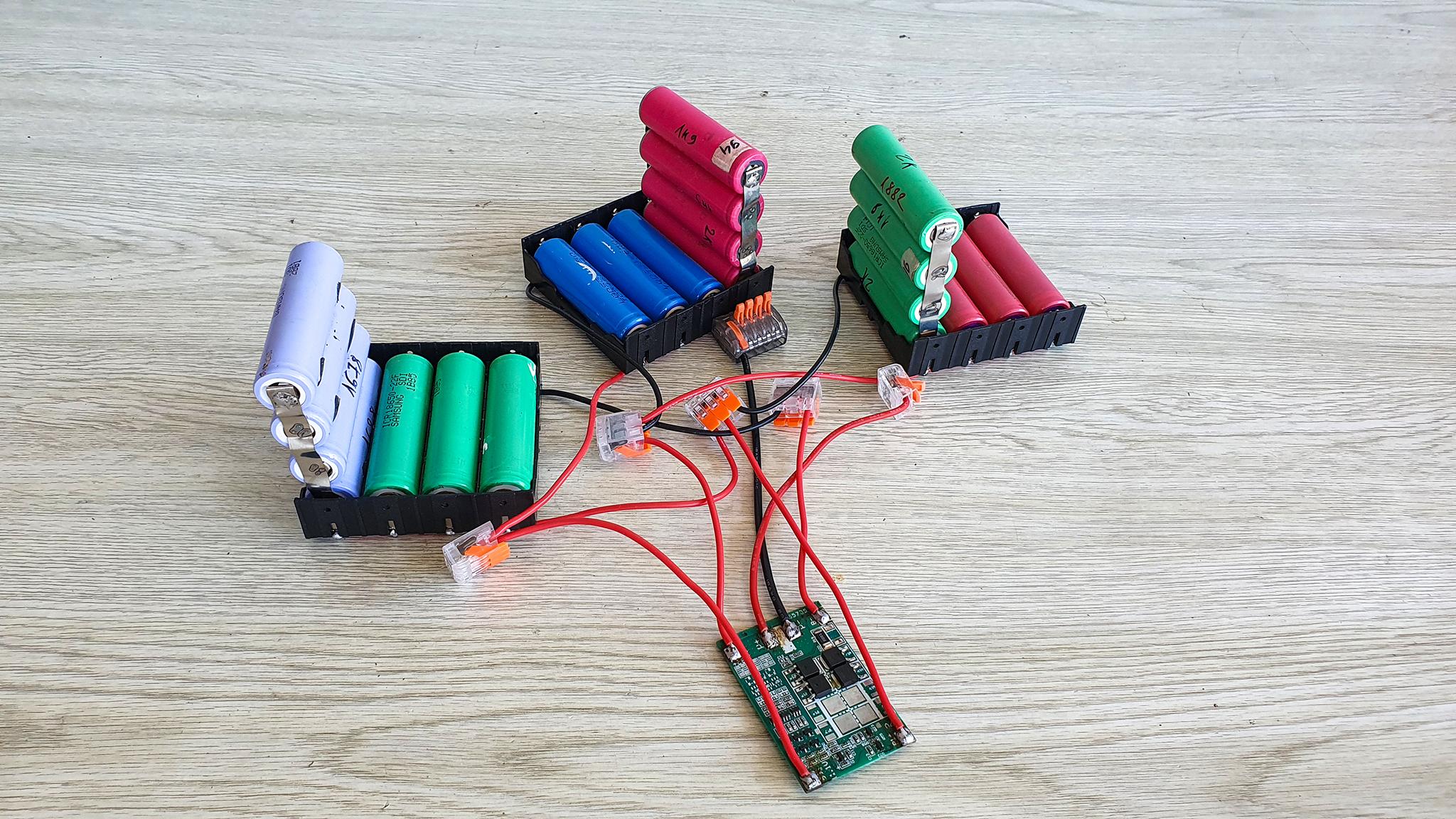 Lowcost Portable Power Station From Old Laptop Batteries 8 Steps