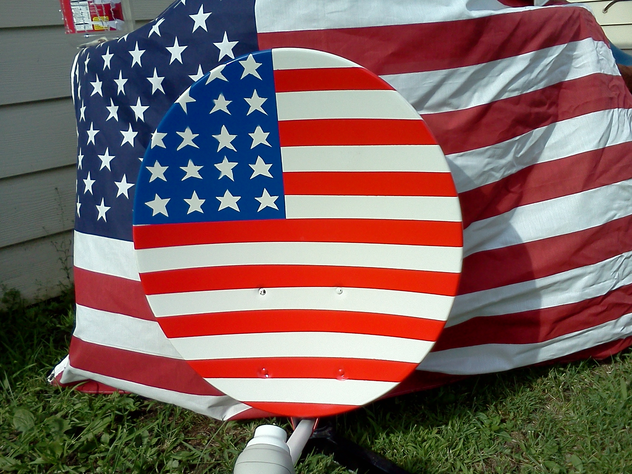 Painted Satellite Dish Instructables