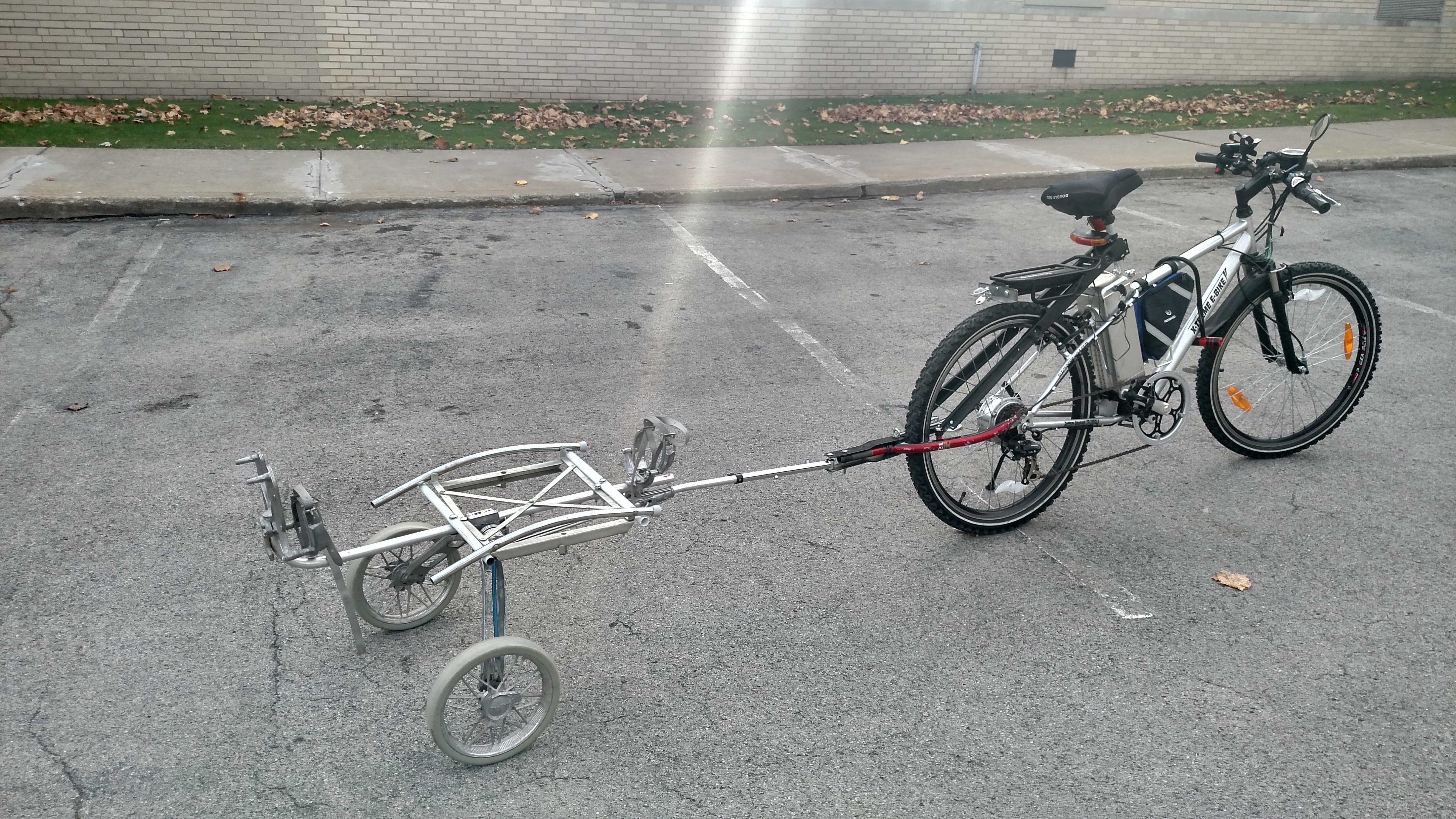 Bicycle Trailer DIY Boat Trailer Tag Along Trailer Buddy Trailer Multi Purpose 5 Steps (with