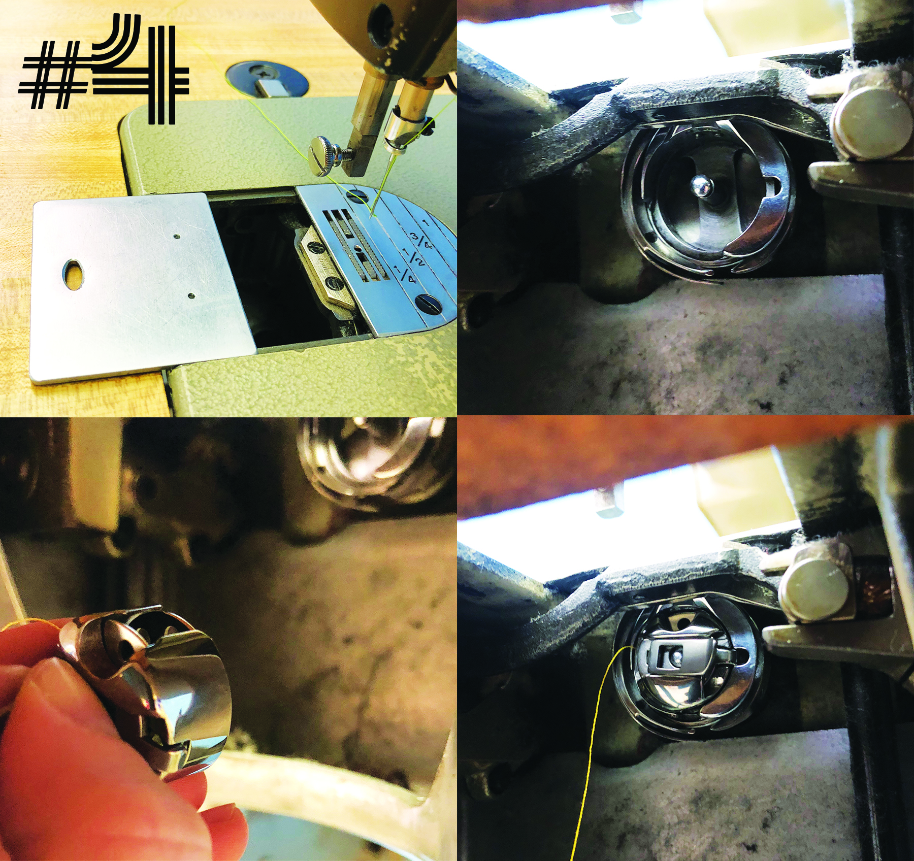 How to Thread a Juki Industrial Sewing Machine 8 Steps (with Pictures