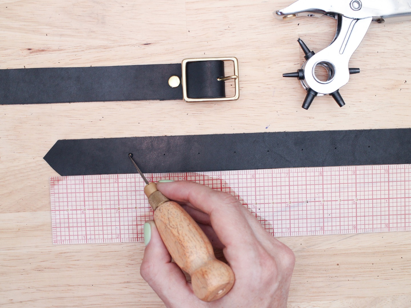 Creating Leather Straps and Handles 7 Steps Instructables