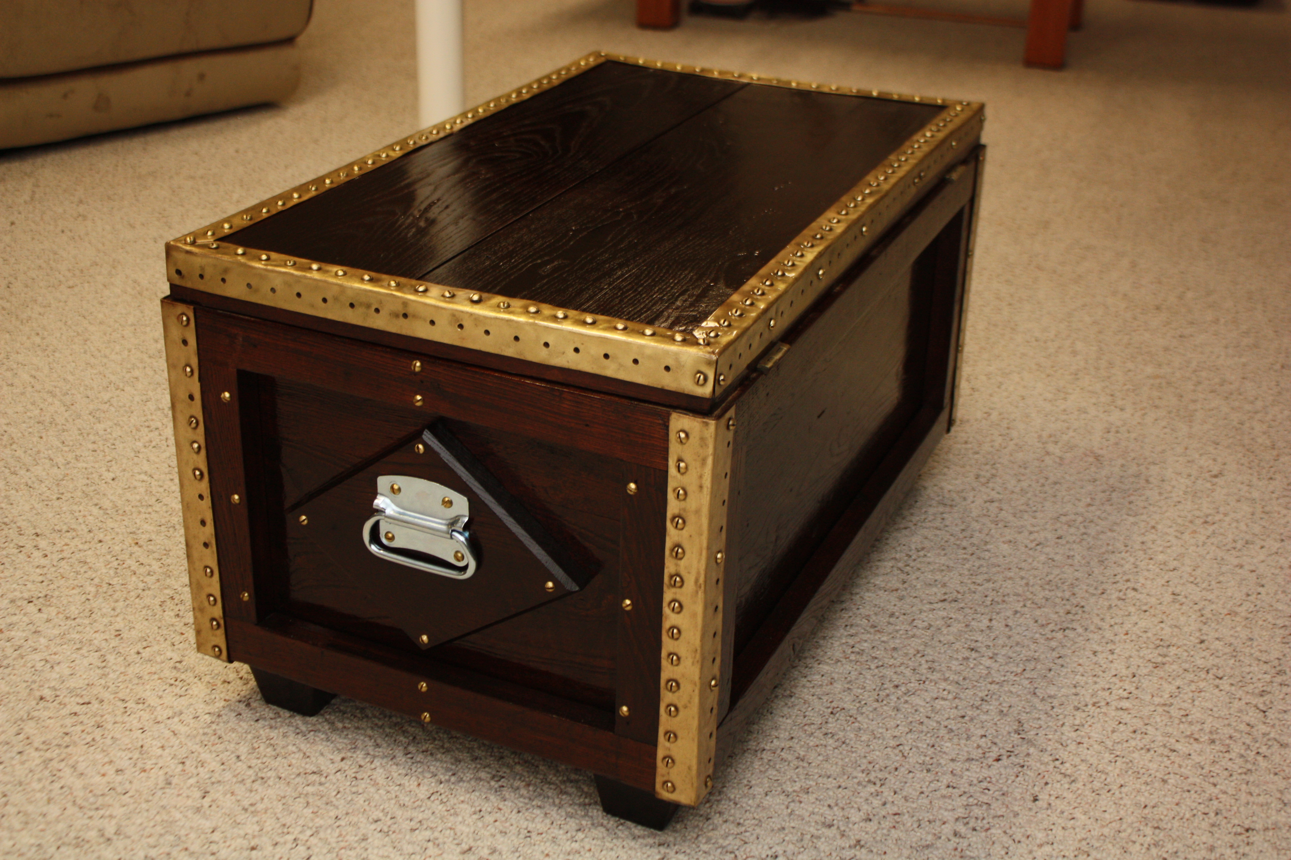 Treasure Chest Coffee Table 10 Steps (with Pictures) Instructables