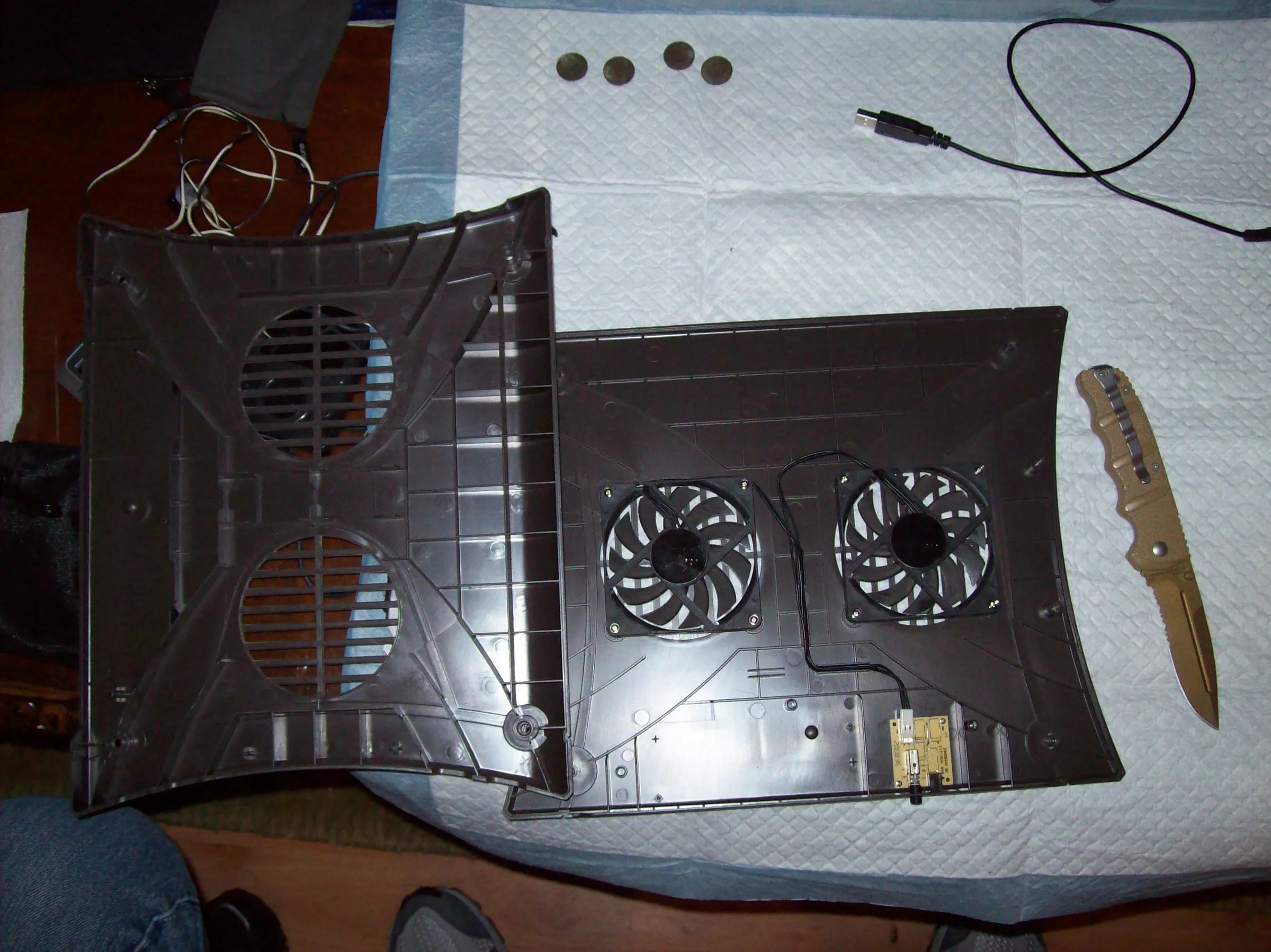 Making Your Targus Laptop Cooling Pad User Friendly 3 Steps