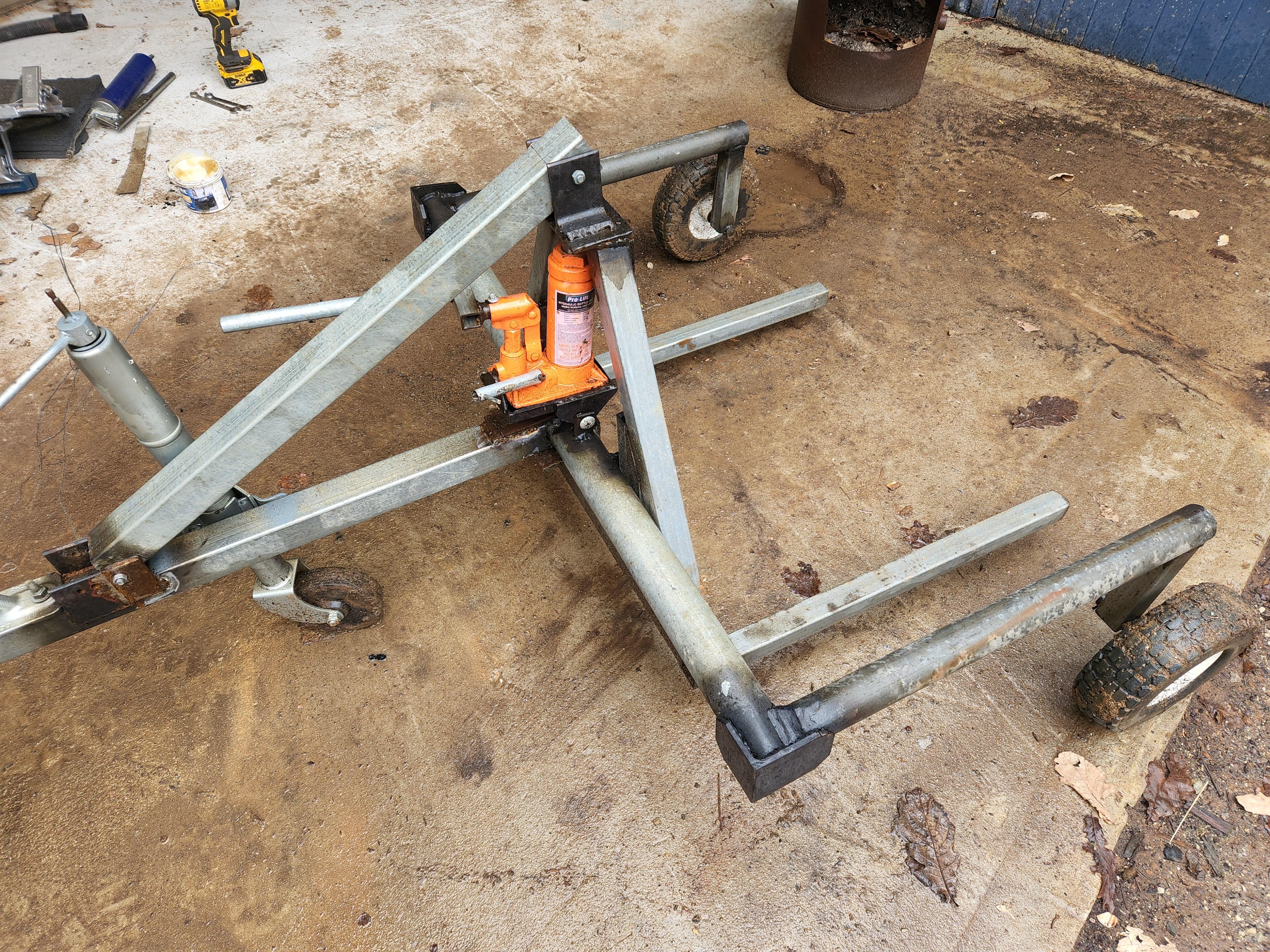 Towable Allterrain Pallet Jack 6 Steps Instructables