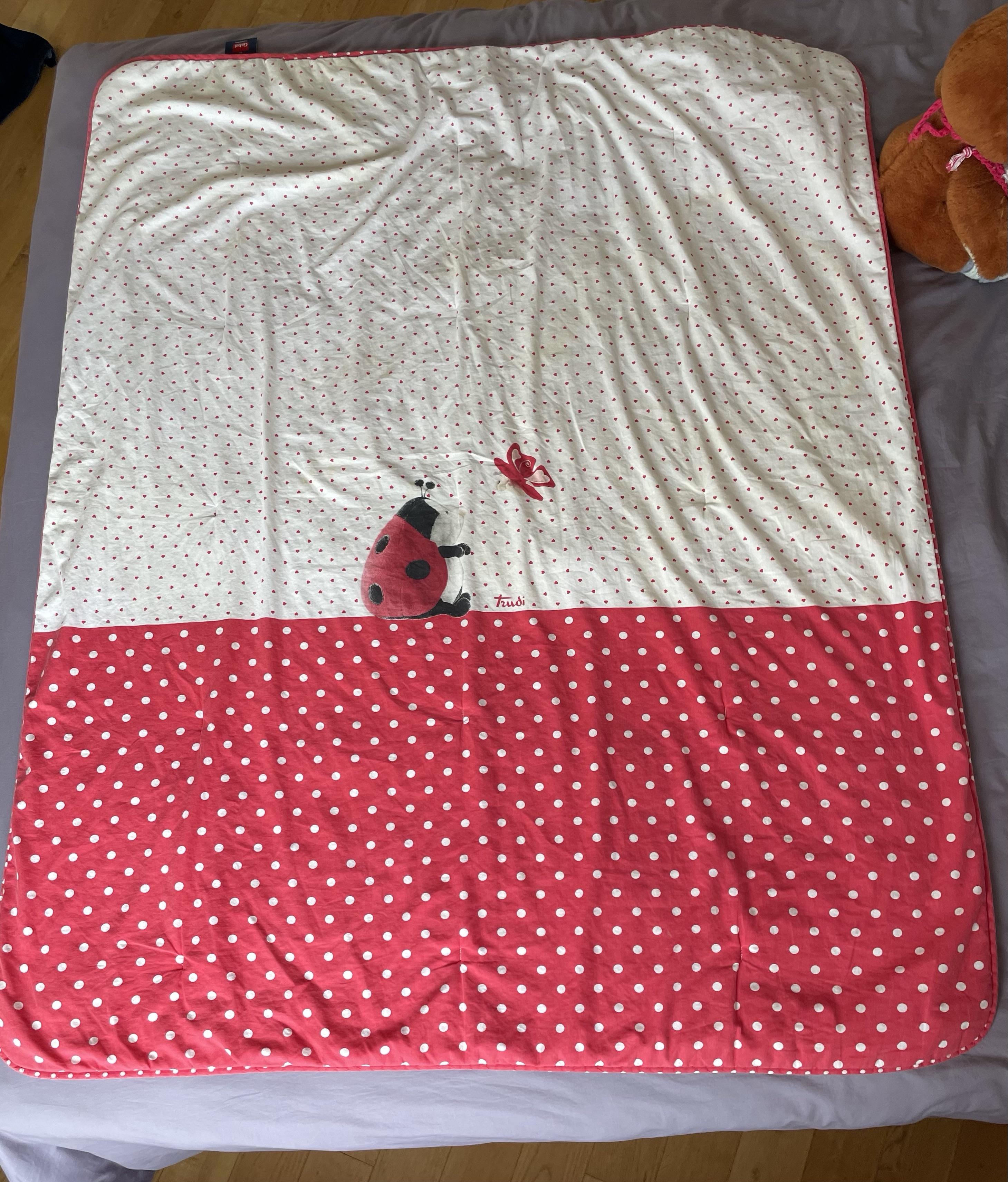 Sleeping Bag (slumbersac) From a Quilted Blanket 5 Steps Instructables