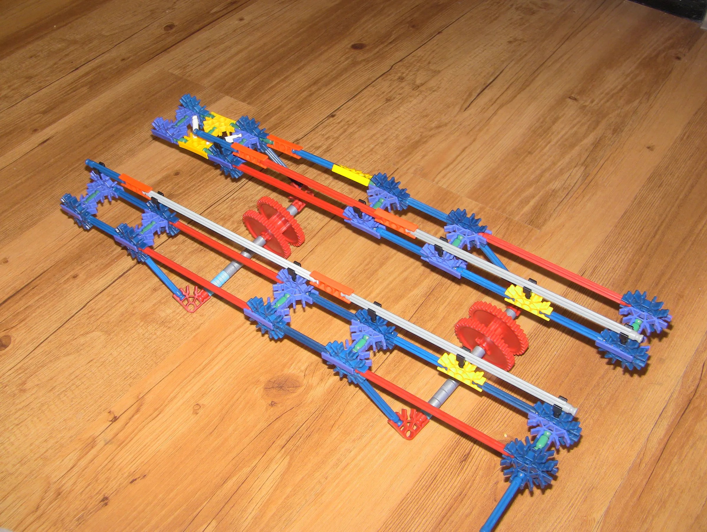Knex Neon Lightning Coaster Instructions and Video( With New Motor-Less