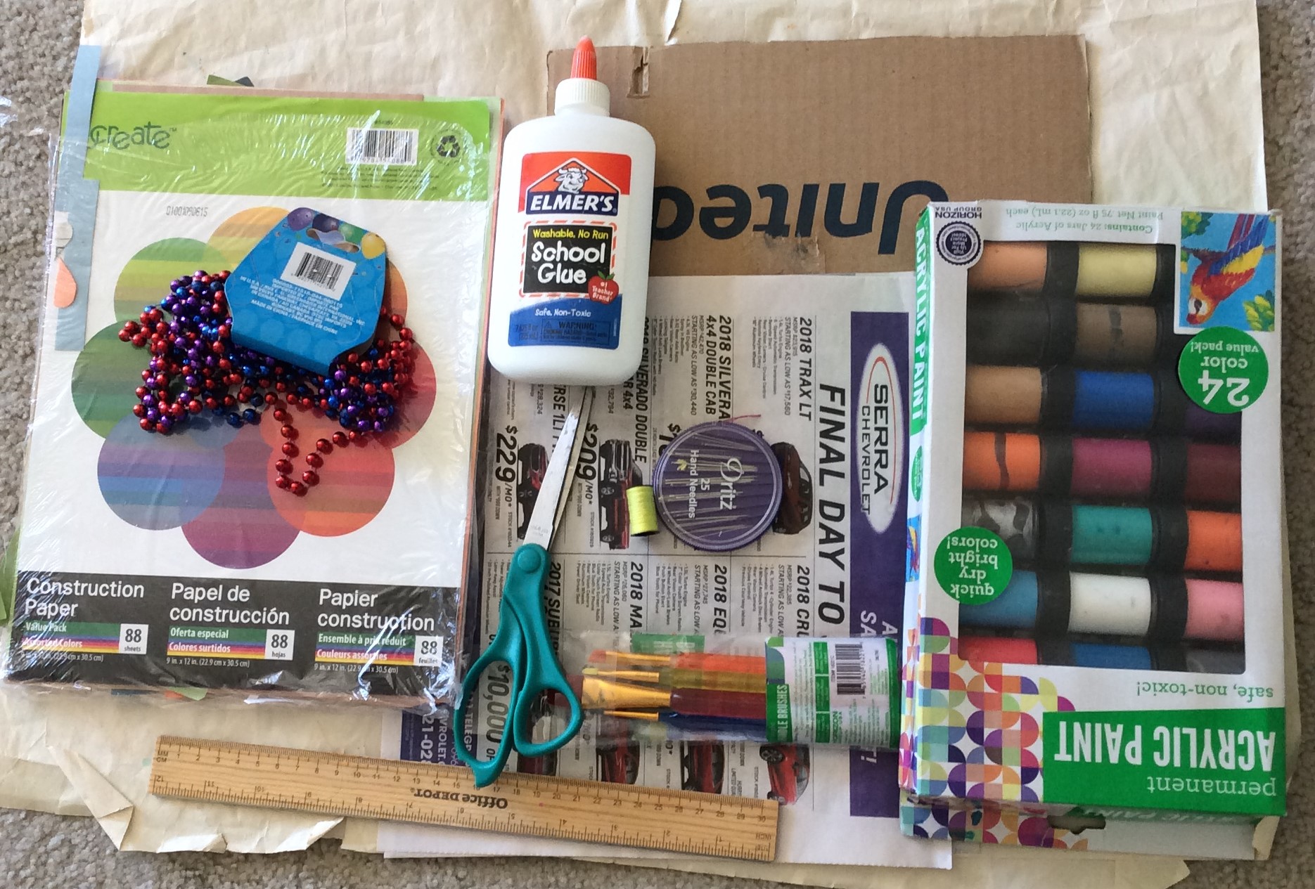 How to Make Newspaper Wall Hanging /DIY Wall Hanging With Newspaper