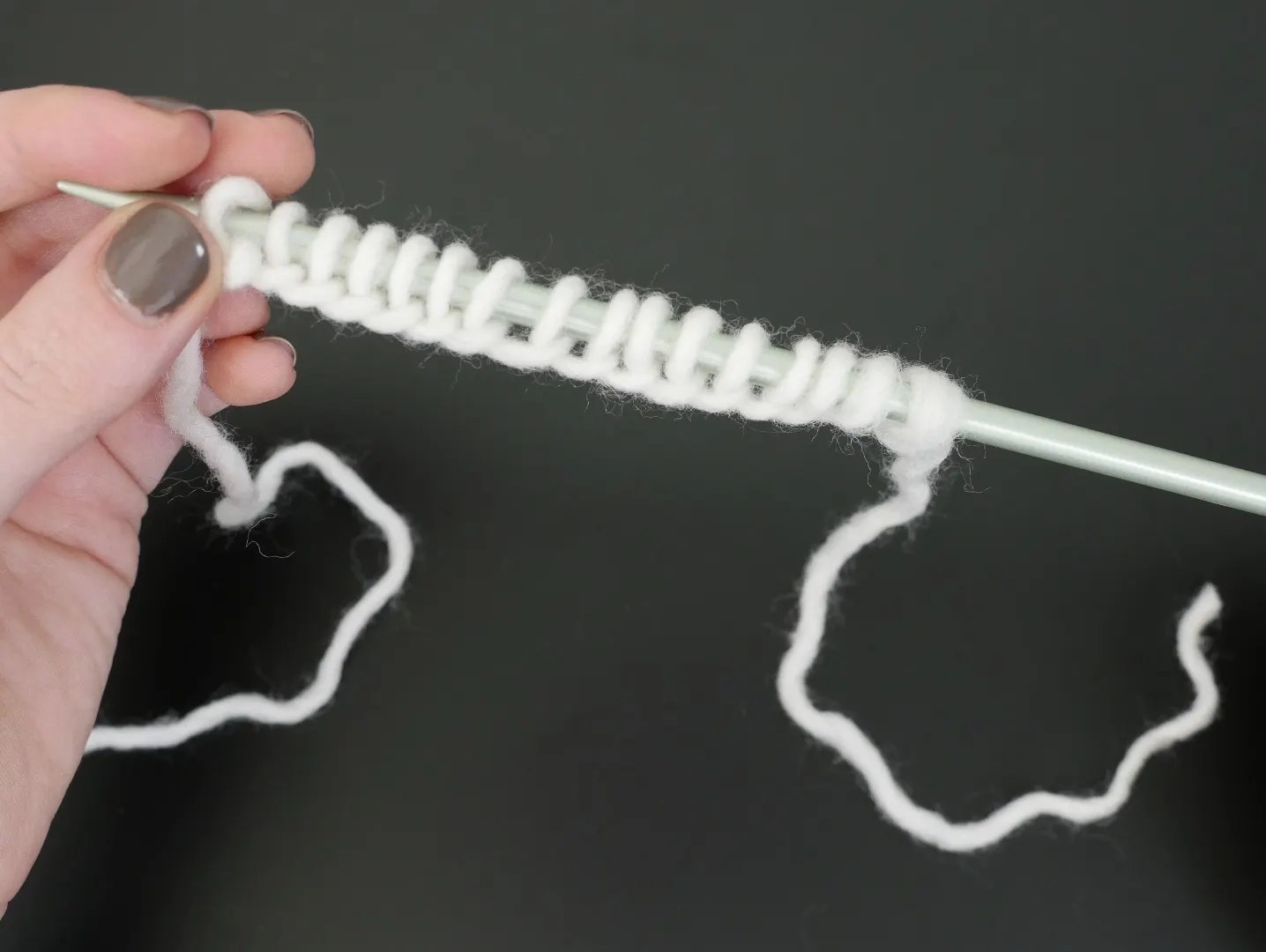 How to Cast on Knitting 5 Steps Instructables