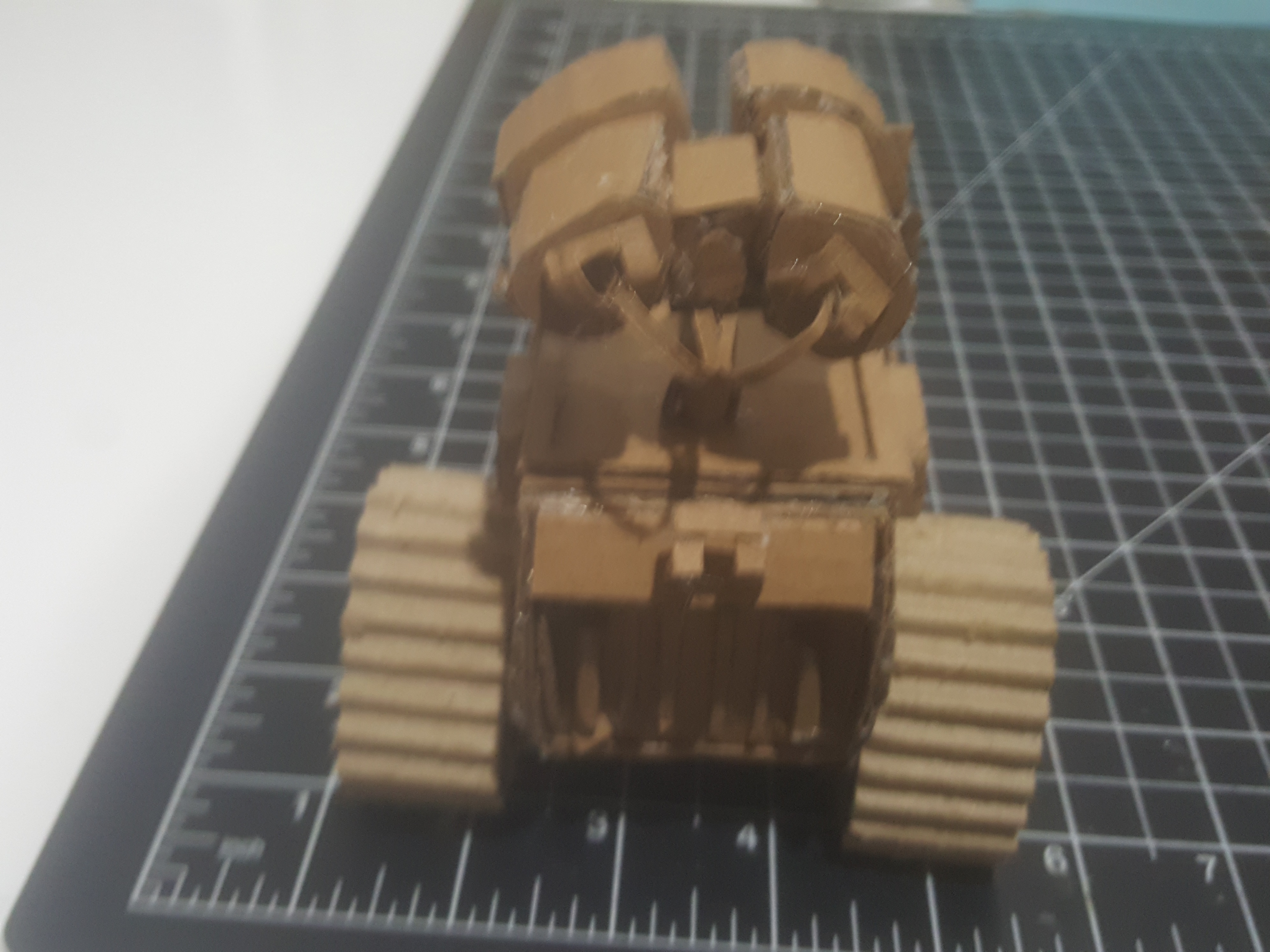 Cardboard WALLE 5 Steps Instructables