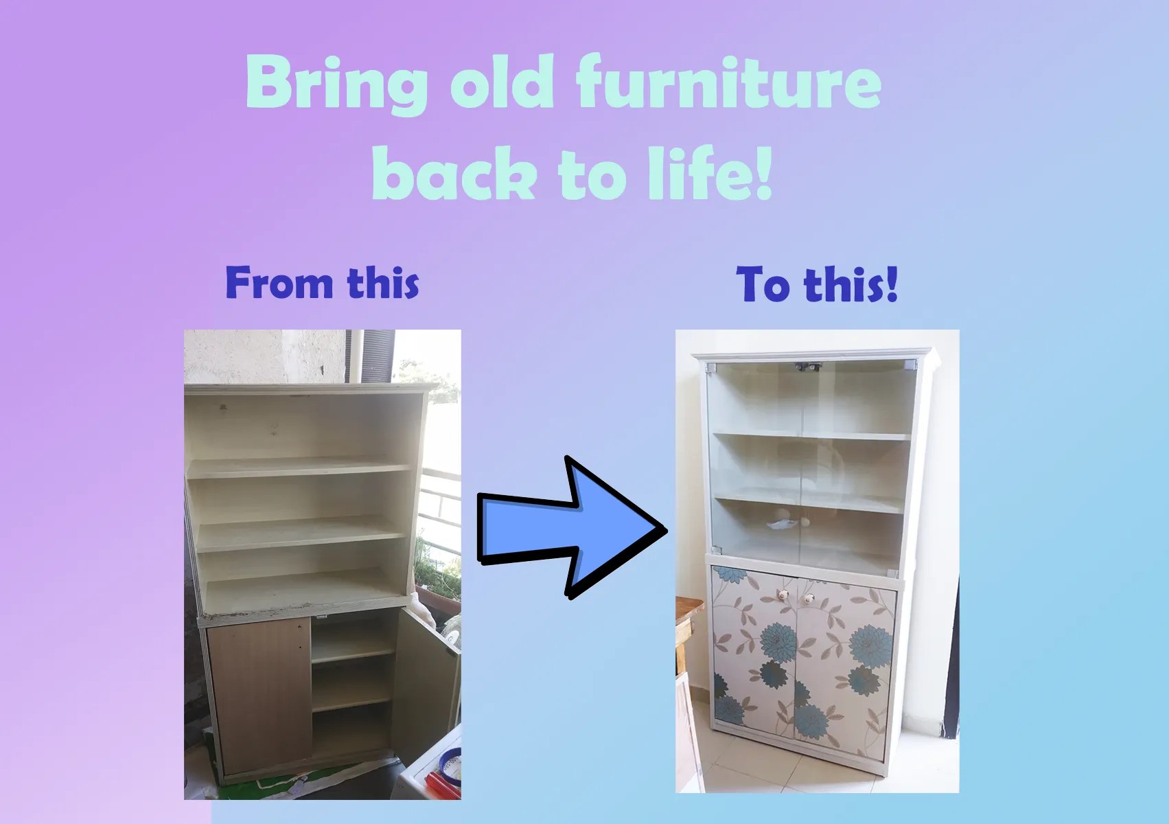Bringing Old Furniture Back to Life! 4 Steps (with Pictures