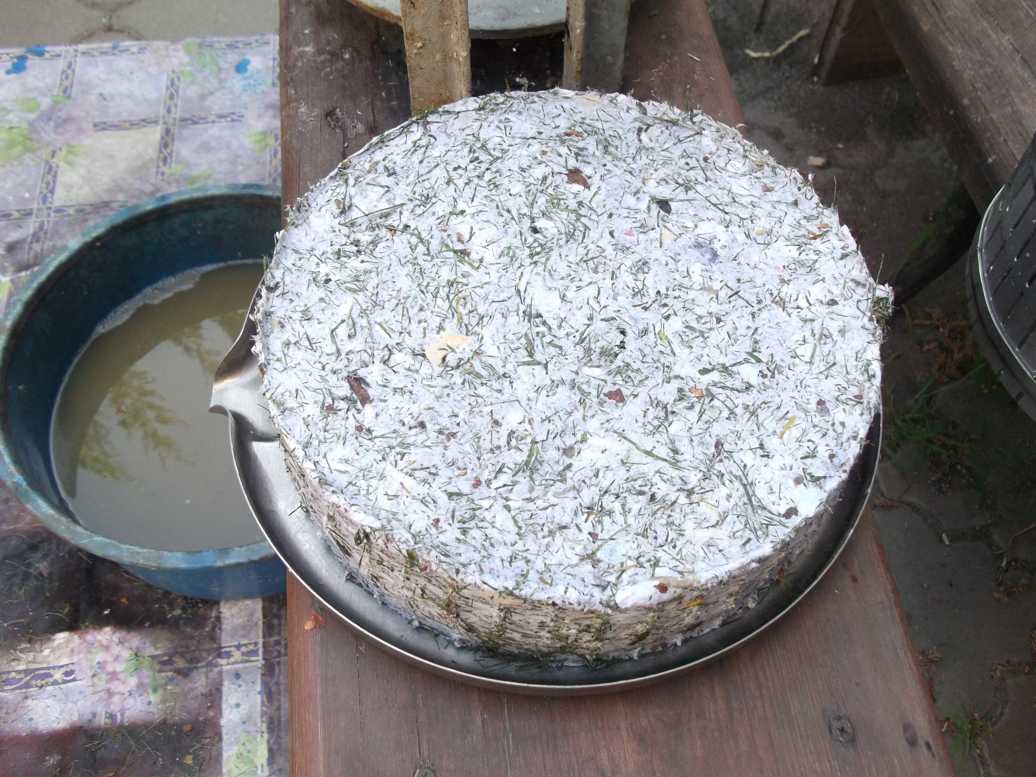 Paper + Grass Clippings Fuel Briquettes 7 Steps (with Pictures