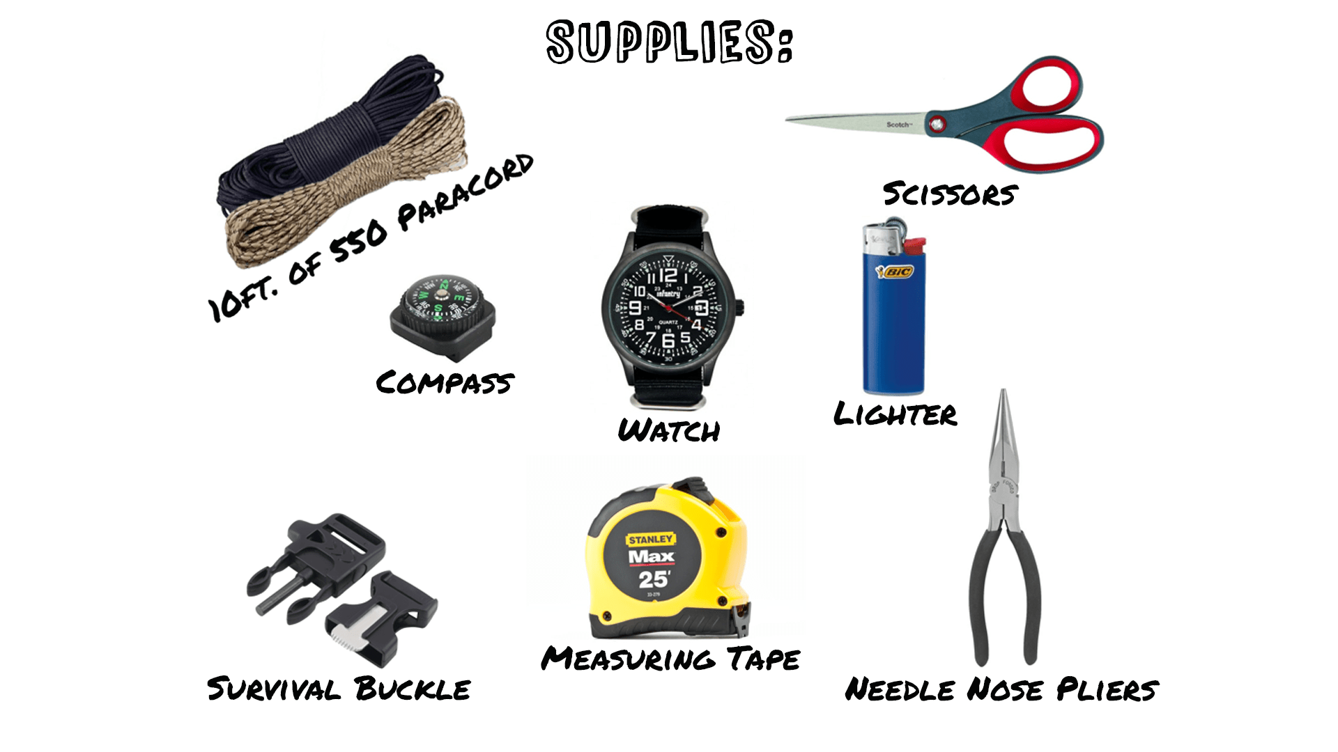 The Ultimate Survival Watch 7 Steps (with Pictures) Instructables