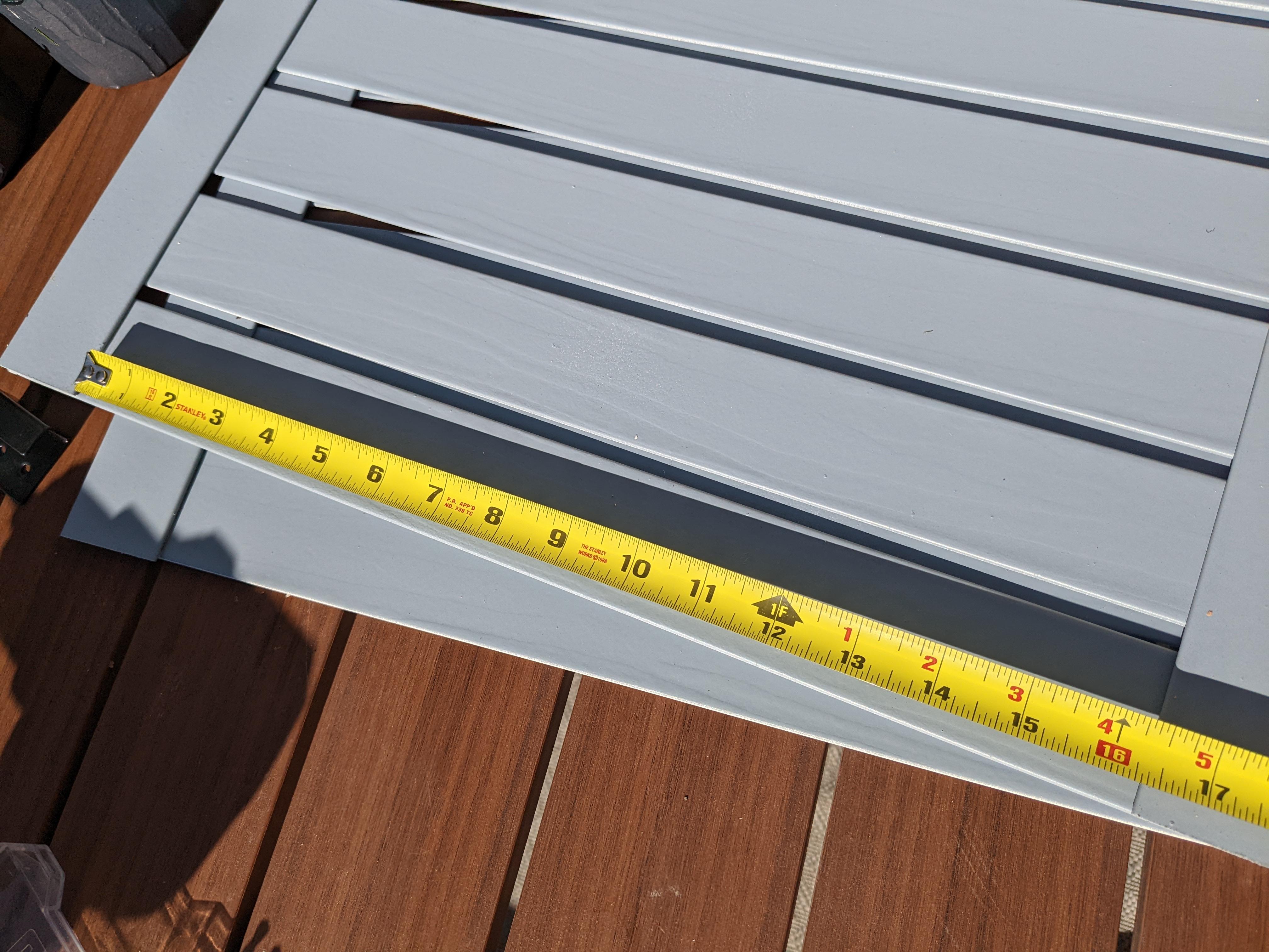 Repurpose Vinyl Blinds Into Modern Slatted Planter Wall 12 Steps