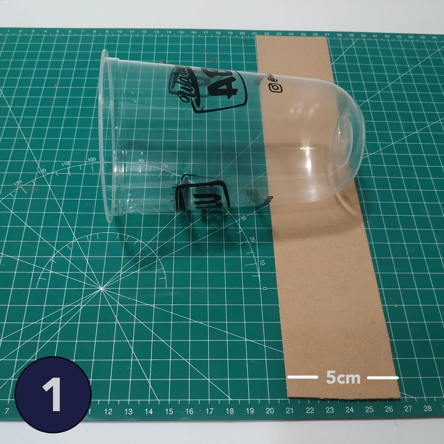 Plastic Cup Into Blender With Cardboard 6 Steps (with Pictures
