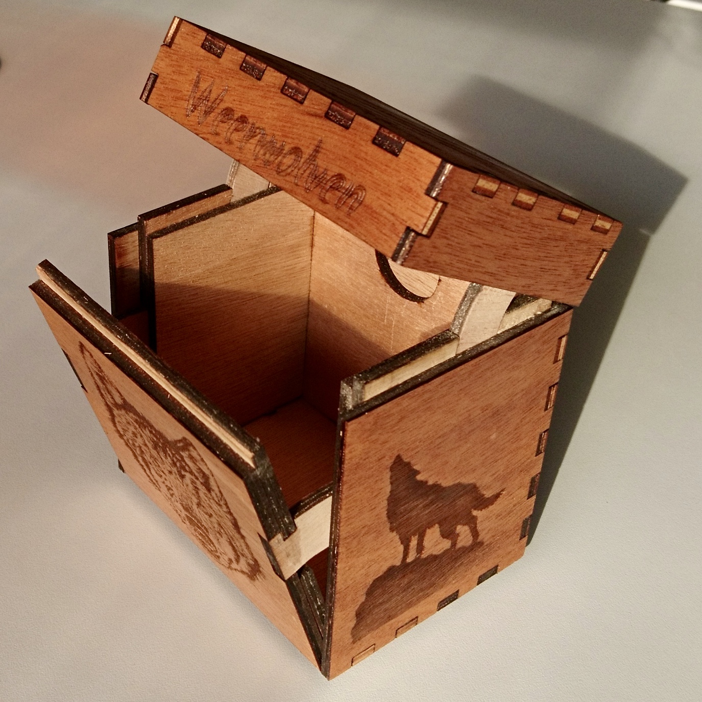 Laser Cut Game Card Box With Internal Hinges 9 Steps (with Pictures) Instructables