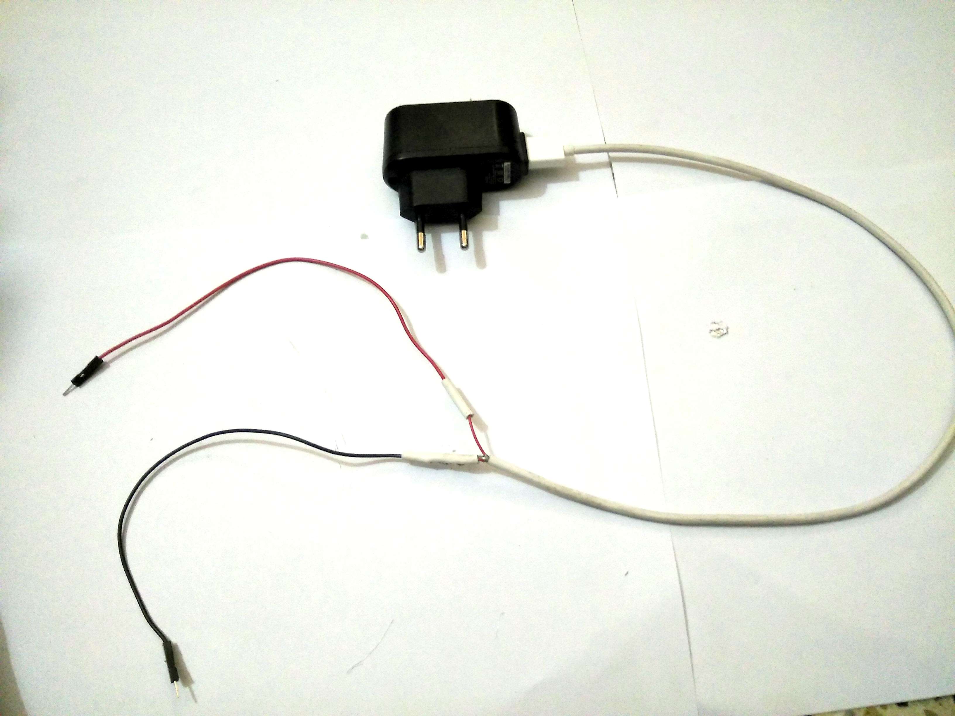 5V DC Power Supply for Breadboard Using Phone Charger 4 Steps (with