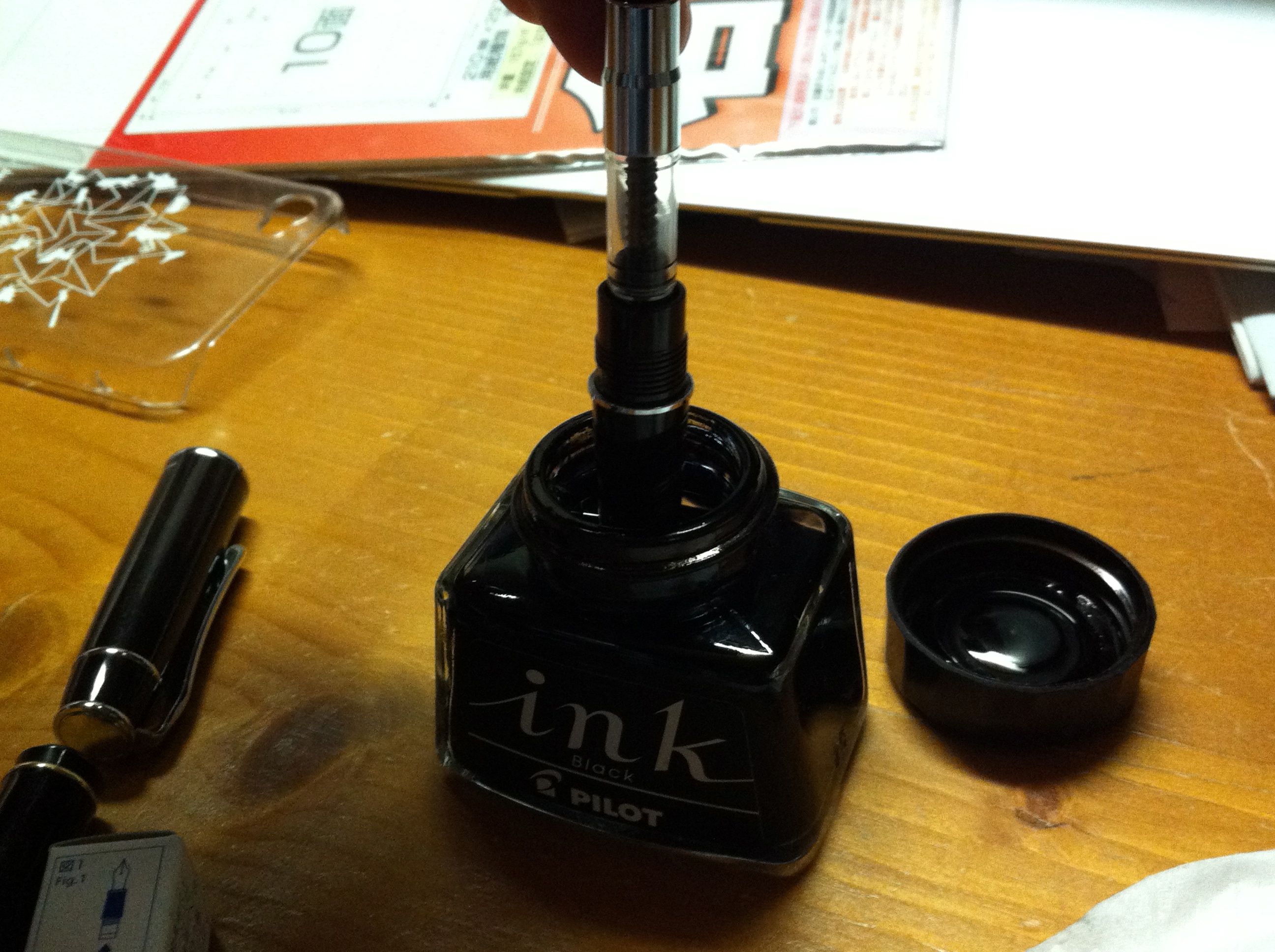 Change Fountain Pen Cartridge for Converter Instructables